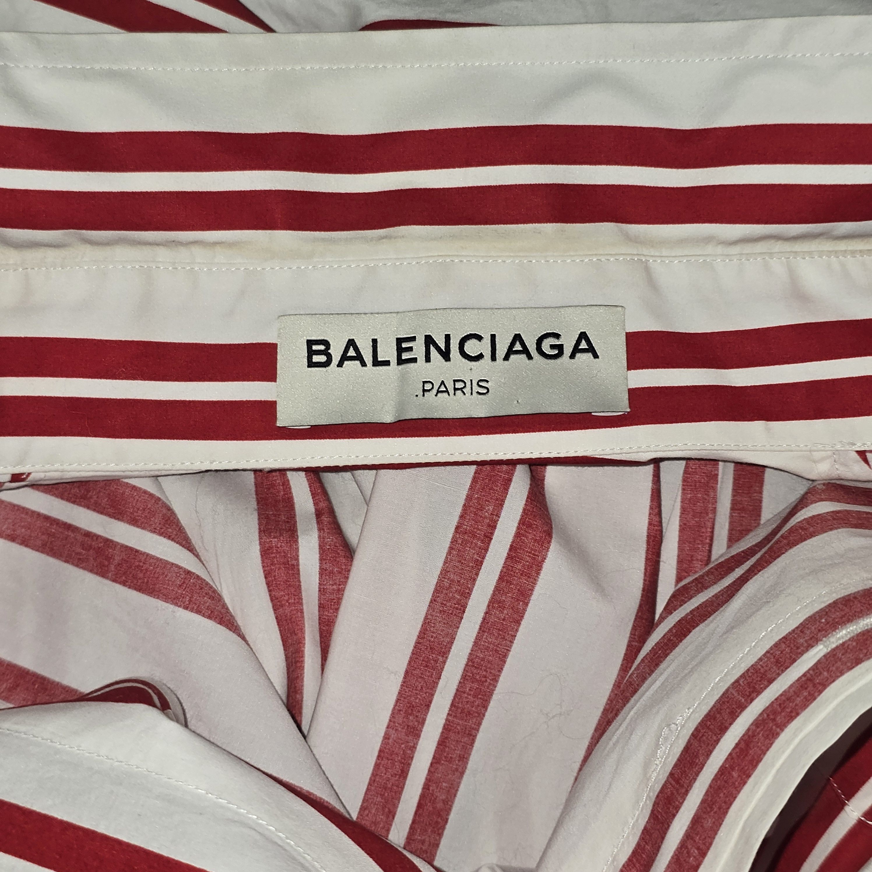 Balenciaga Open sleeve shirt Size S / US 4 / IT 40 - 8 Thumbnail