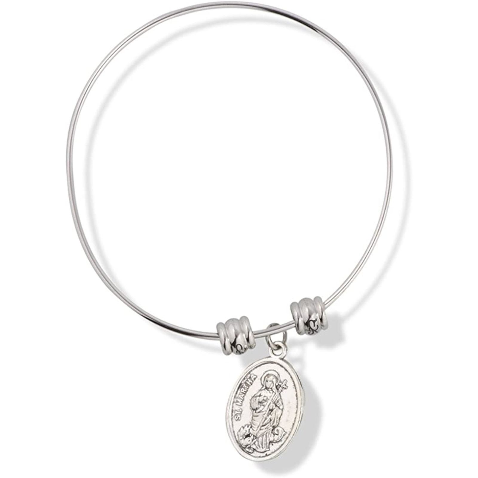 & Other Stories St Martha Bracelet | Saint Martha Fancy Charm Bangle Size ONE SIZE - 1 Thumbnail