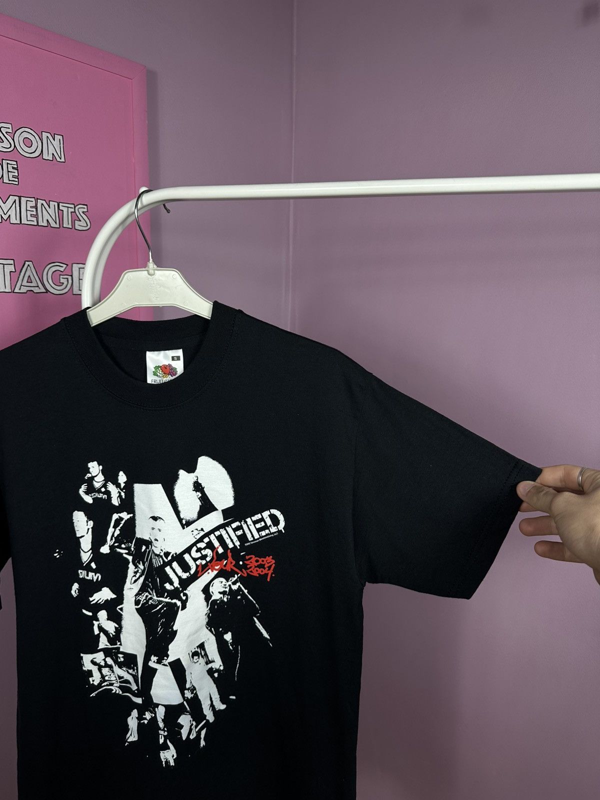 Fruit Of The Loom Justin Timberlake Justified 2003 Vintage T Shirt Band Tee Size US S / EU 44-46 / 1 - 6 Thumbnail