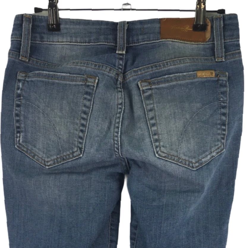 Vintage Joes Jeans Jeans Womens Cropped Denim Blue Medium Wash Stretch Size 26 Size 26" / US 2 / IT 38 - 5 Thumbnail