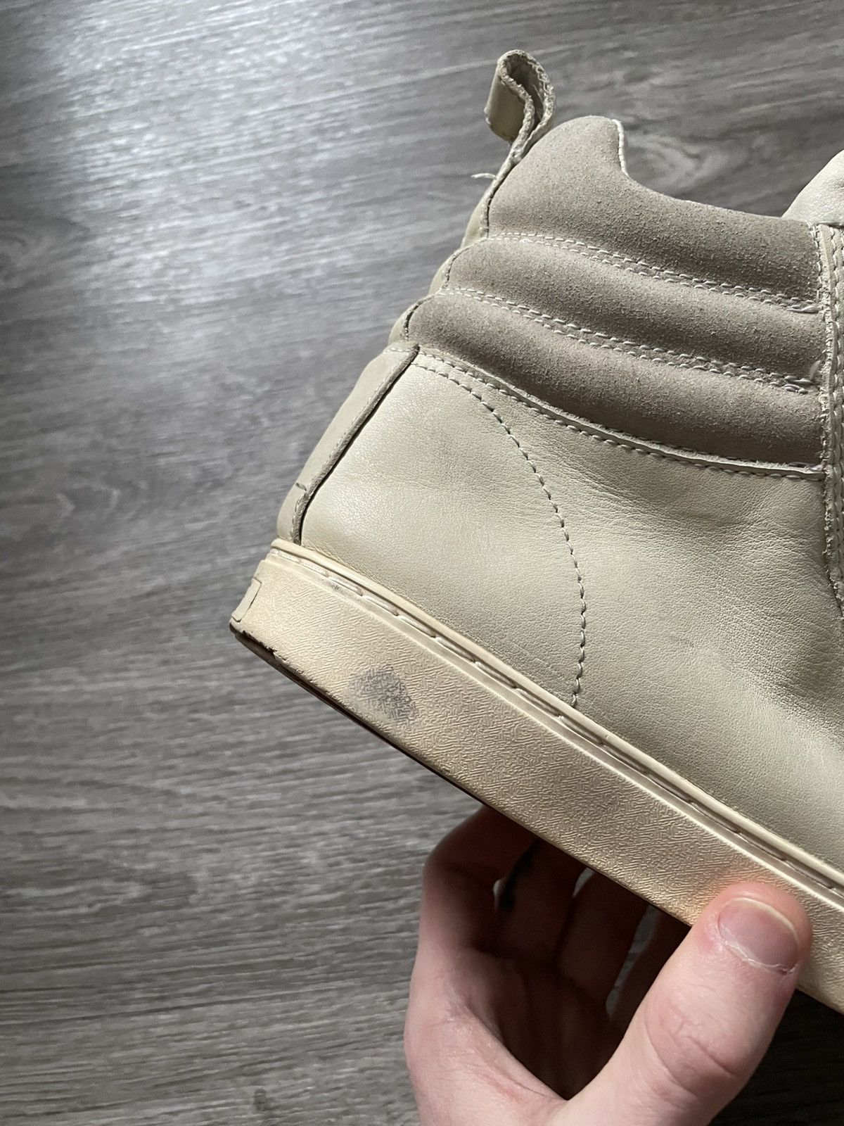 Allsaints ALLSAINTS SPITALFIELDS SUEDE HI-TOP SHOUS Size US 8 / EU 41 - 3 Thumbnail