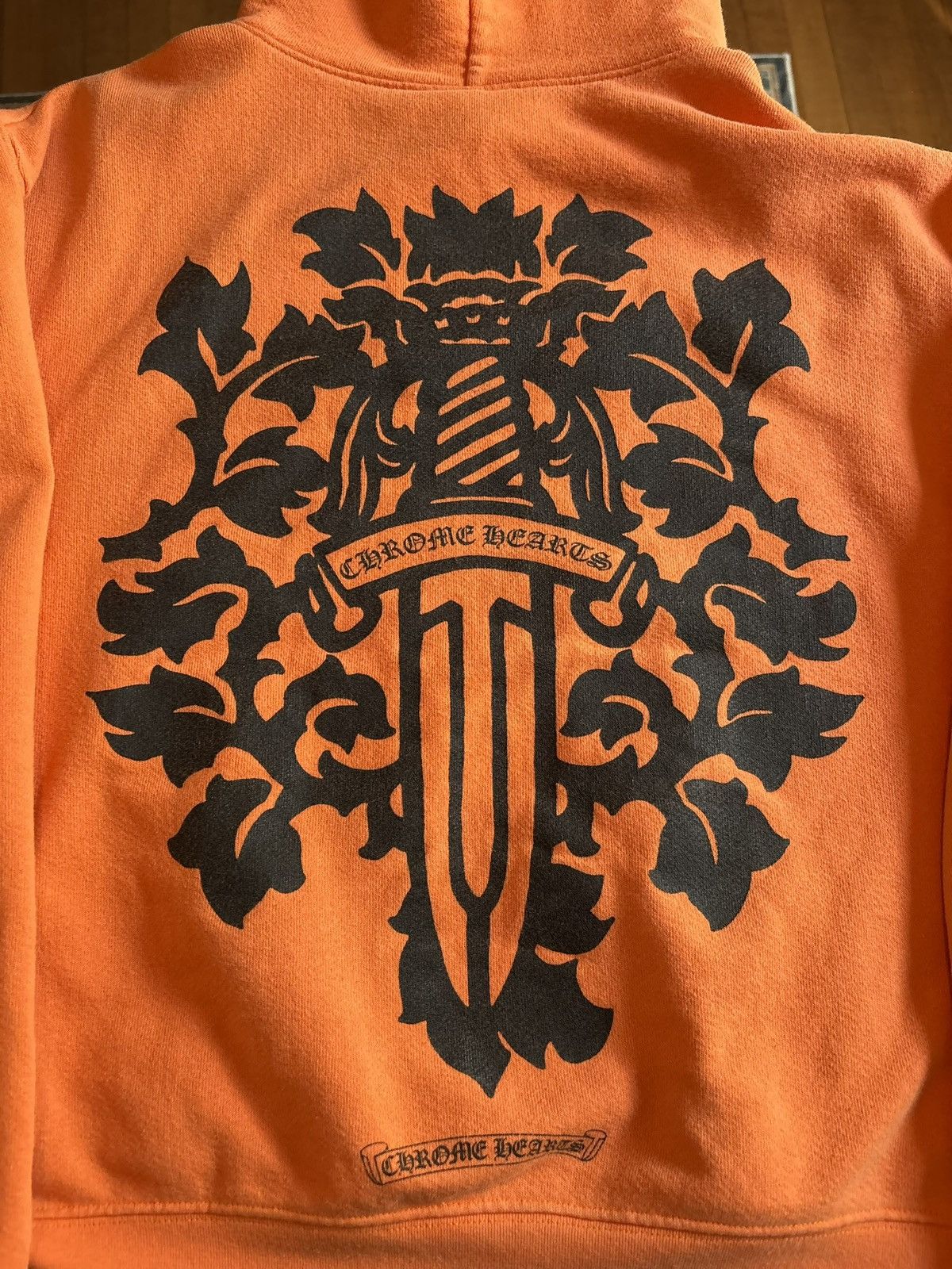 Chrome Hearts Chrome Hearts Vine Dagger Logo Hooded Sweatshirt Size US S / EU 44-46 / 1 - 5 Thumbnail