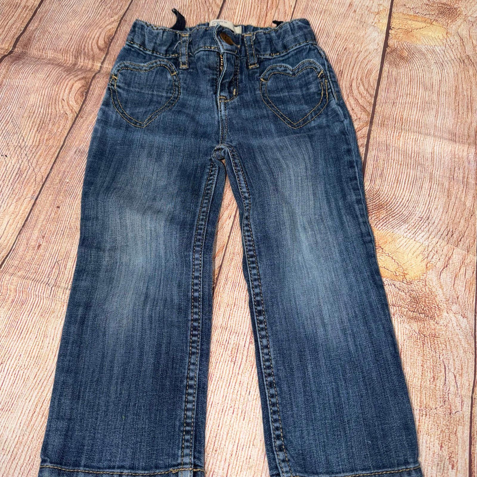 Other H&M Girls 2T Rainbow Striped Cardigan and Gap Jeans Size 24" / US 00 / IT 34 - 2 Thumbnail