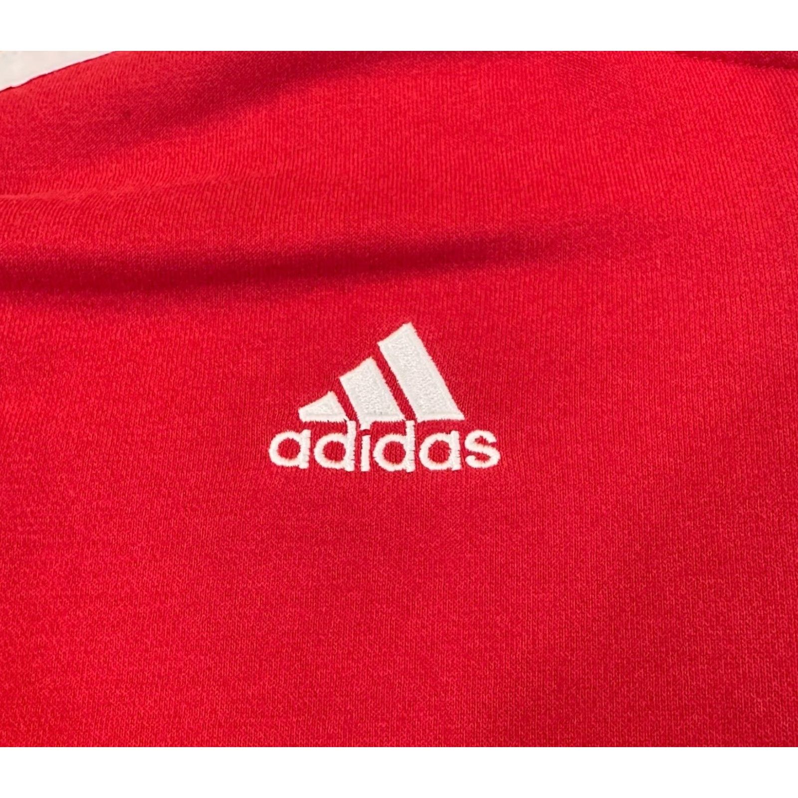 Adidas adidas Manchester United 2016/17 International Soccer Mens Small Hoodie Full Zip Color Block Embroidered Logo Size US S / EU 44-46 / 1 - 5 Thumbnail