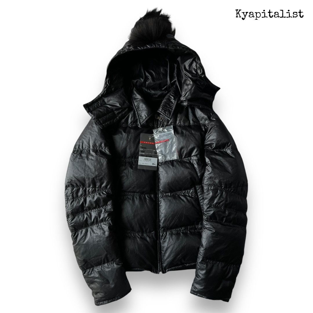 Prada FW08 Prada Punk Mohawk Jacket | Grailed