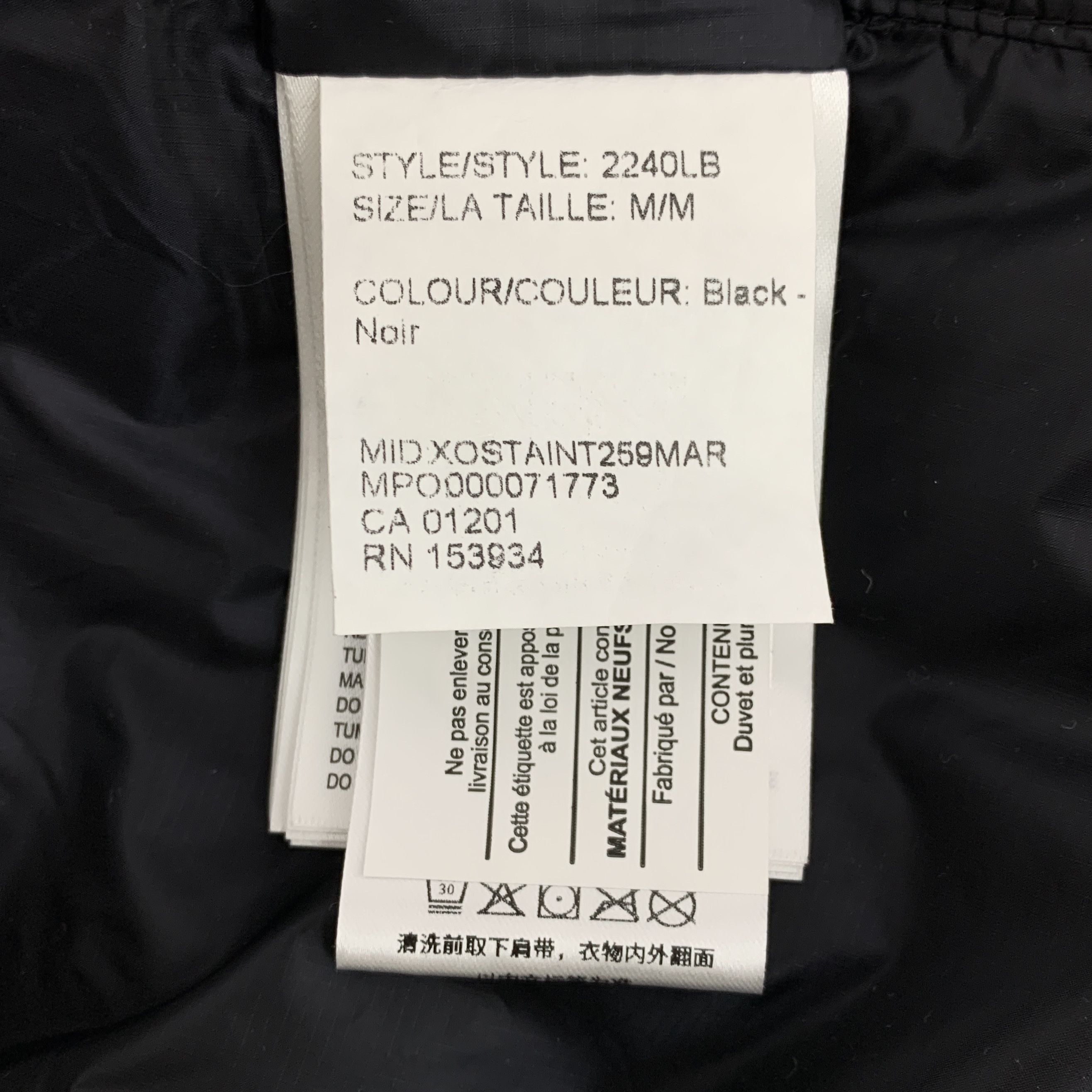 Canada Goose Canada Goose Roncy Black Down Jacket (Size M) Size US M / EU 48-50 / 2 - 2 Thumbnail