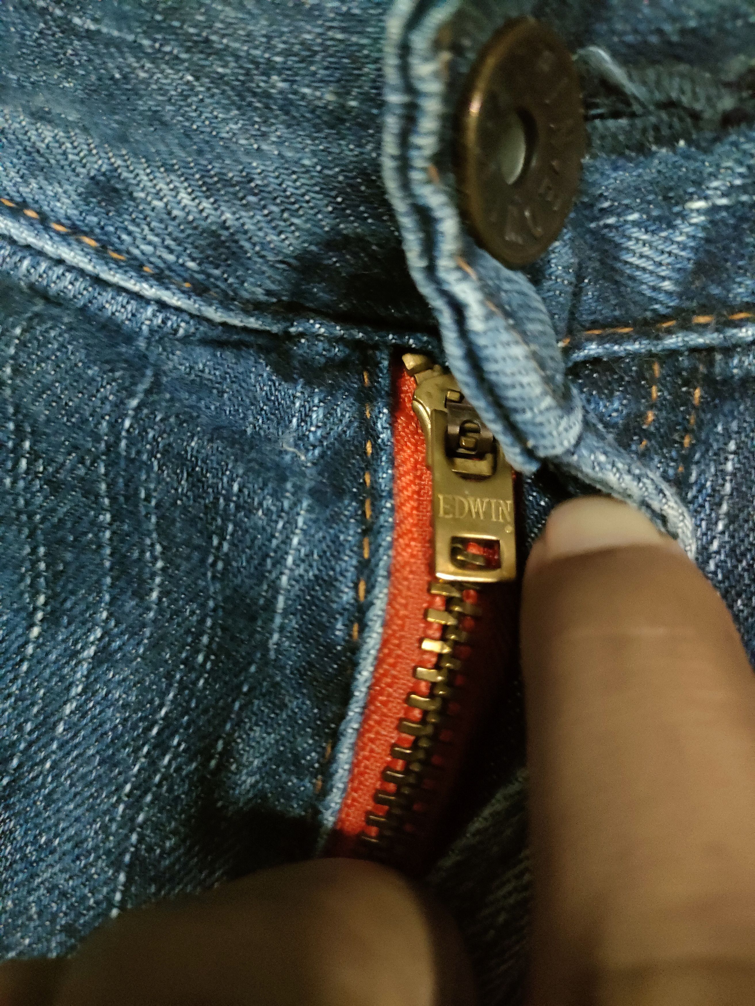 Edwin × Japanese Brand Edwin 505 Vintage Selvedge Jeans Size US 29 - 8 Thumbnail