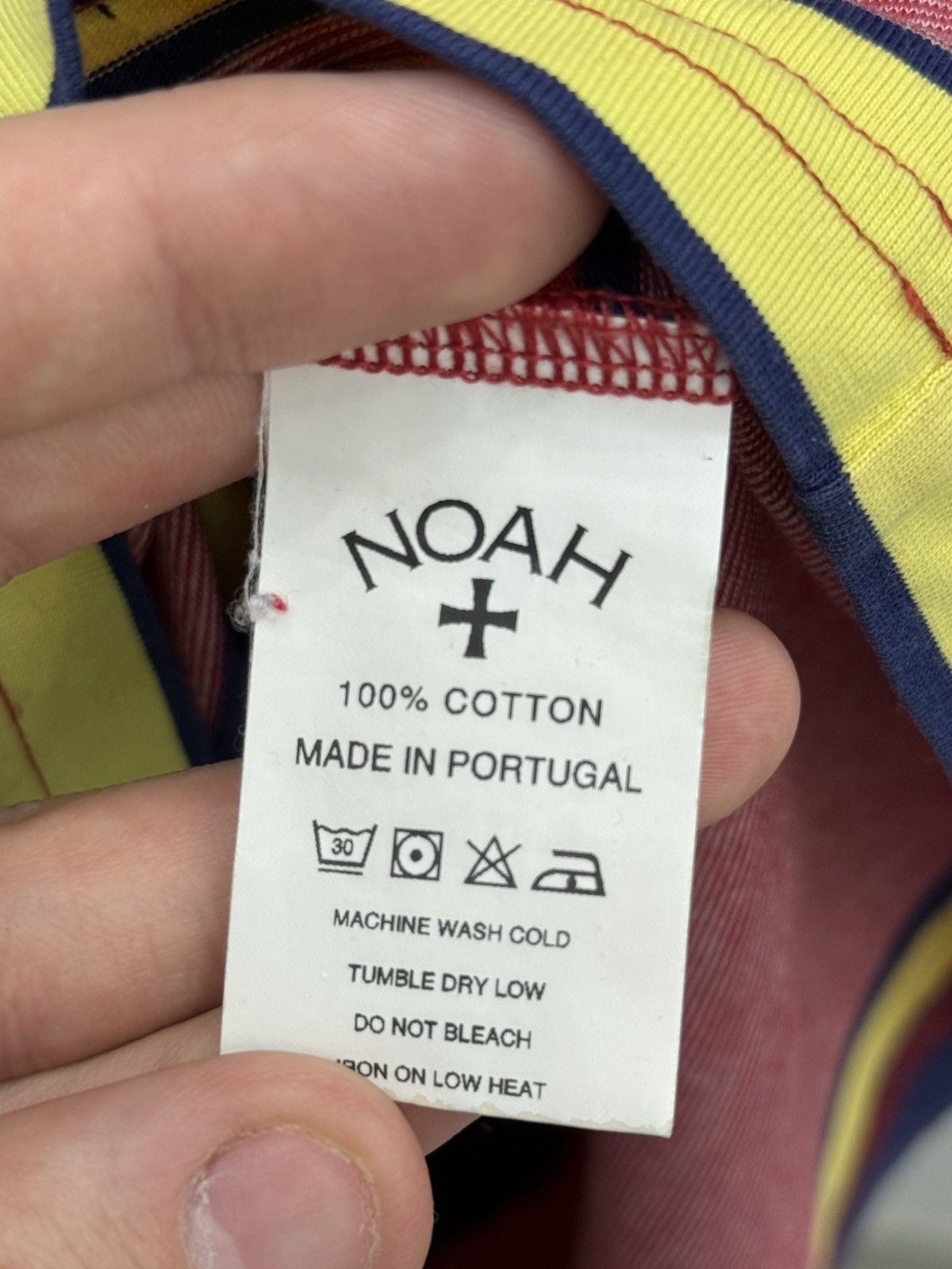 Noah Noah Cotton Striped Logo Tee T-shirt Size US L / EU 52-54 / 3 - 5 Thumbnail