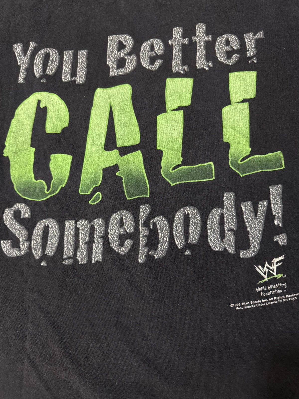 Vintage Vintage 90s WWF D Generation X 1998 T Shirt Size US L / EU 52-54 / 3 - 9 Thumbnail