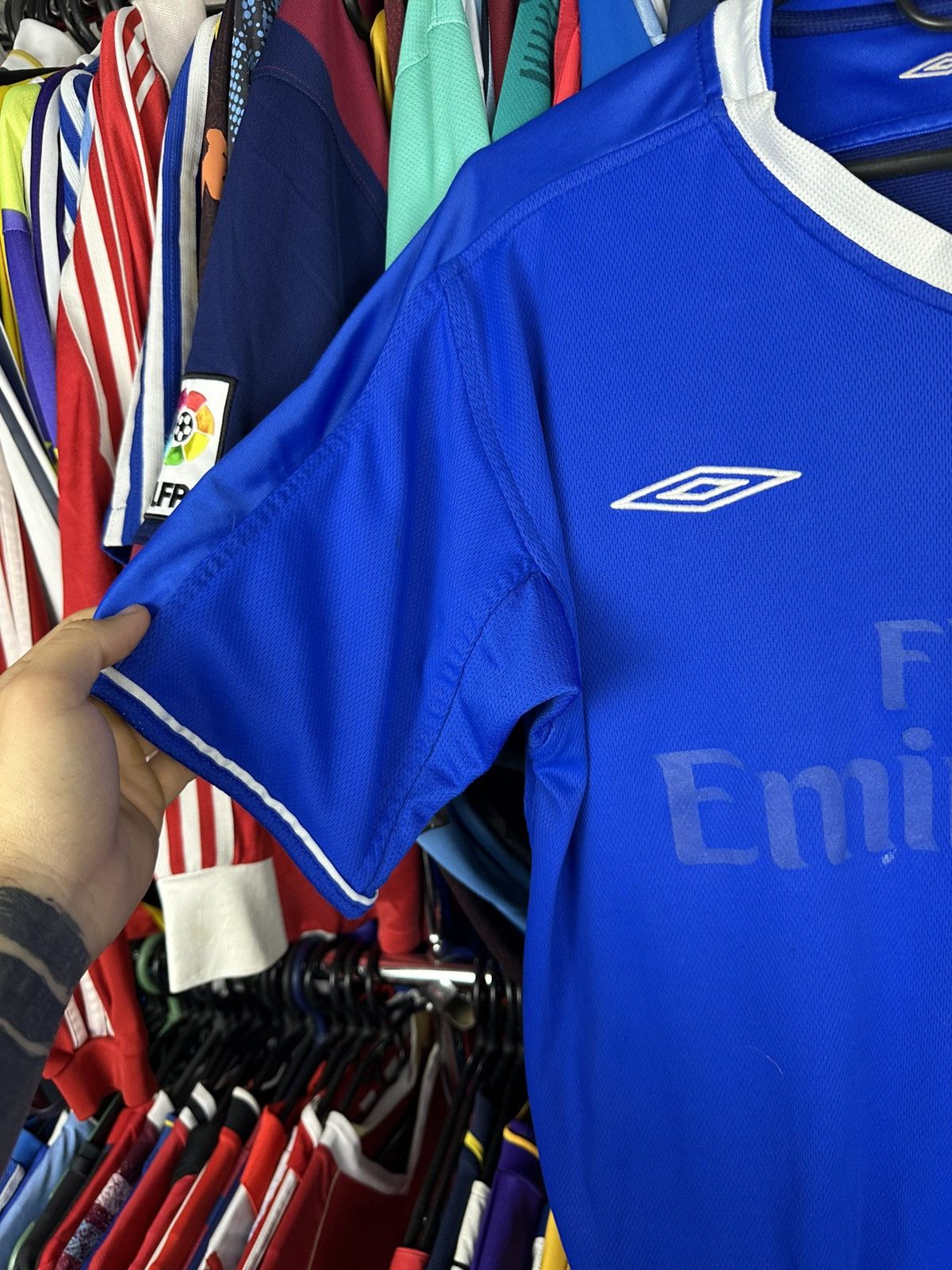 Umbro Chelsea 2003-05 Reversibl Football Shirt Soccer Jersey Umbro Size US M / EU 48-50 / 2 - 14 Thumbnail
