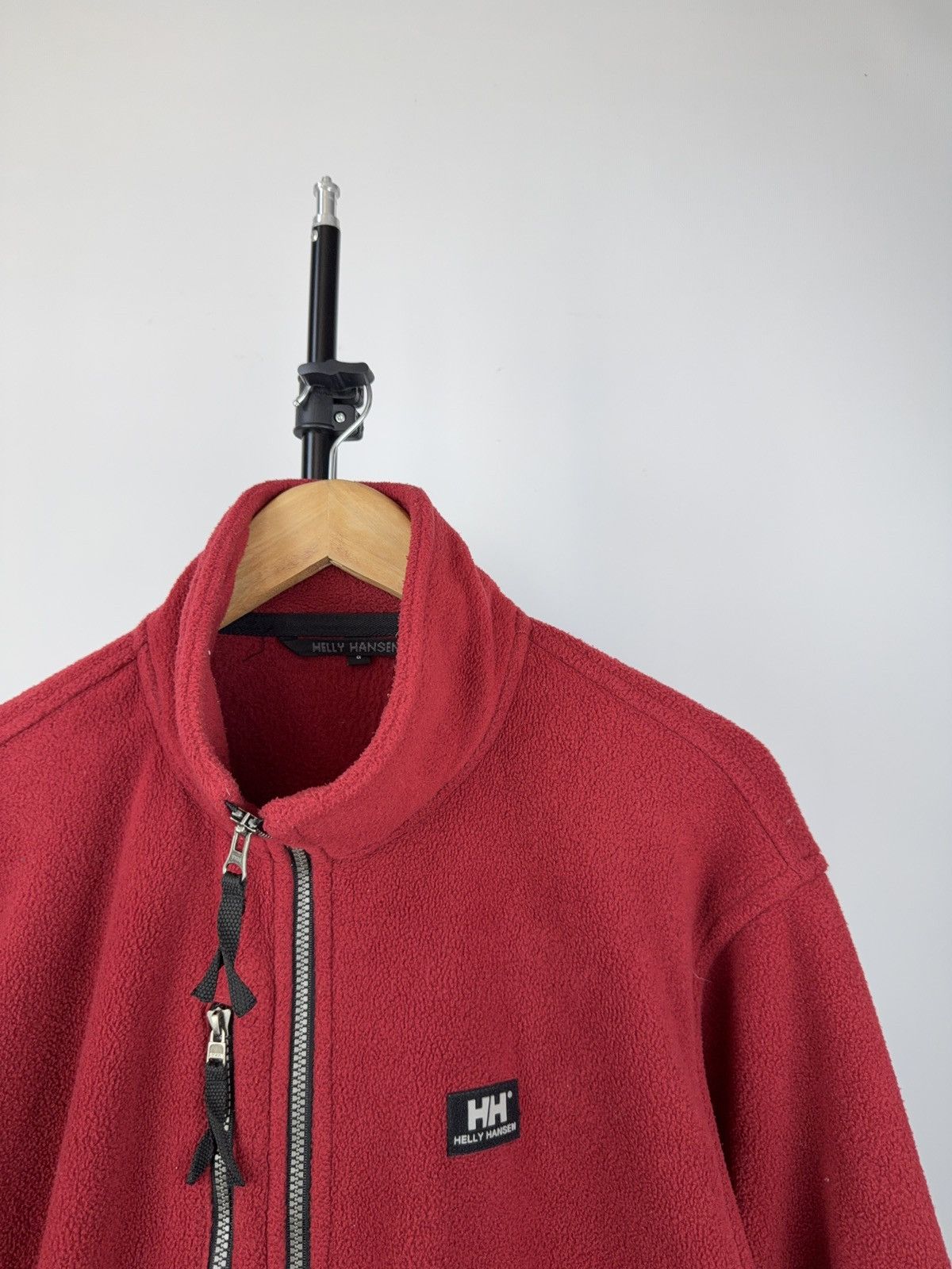 Helly Hansen × Vintage Vintage 90's Helly Hansen Fleece Sherpa Zip Jacket Size US L / EU 52-54 / 3 - 3 Thumbnail