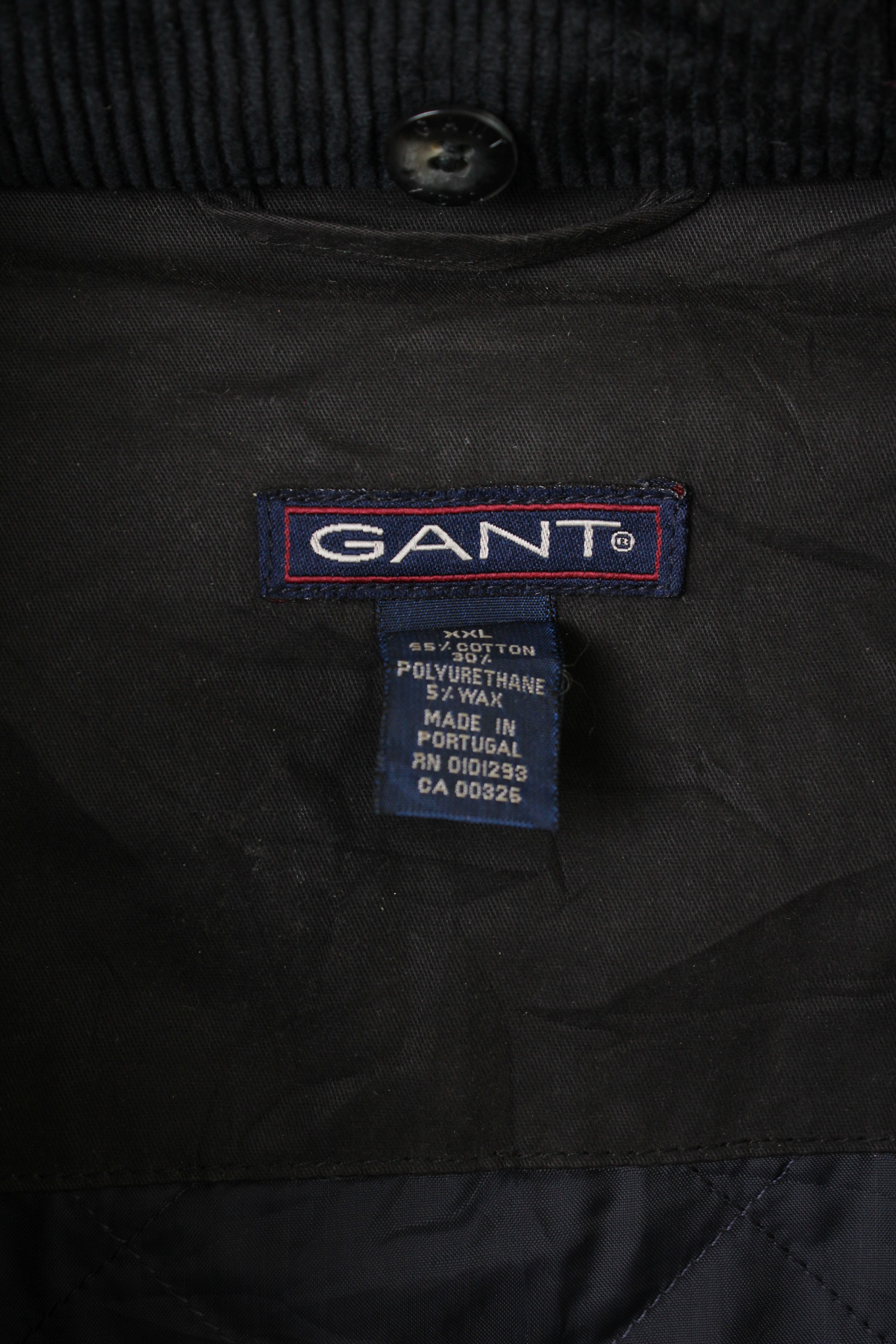 Gant Gant Vintage Waxed Jacket Black XXL Size US XXL / EU 58 / 5 - 6 Thumbnail