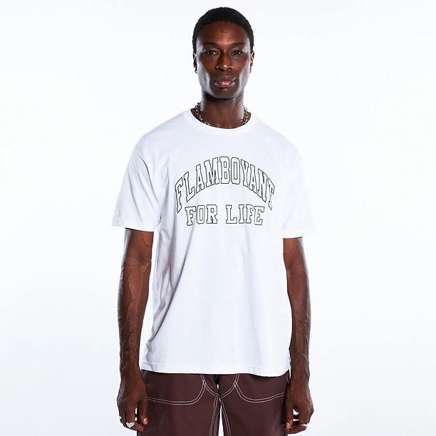 Pleasures Big L Flamboyant For Life Tee Pleasures White Medium Merch Size US M / EU 48-50 / 2 - 3 Thumbnail