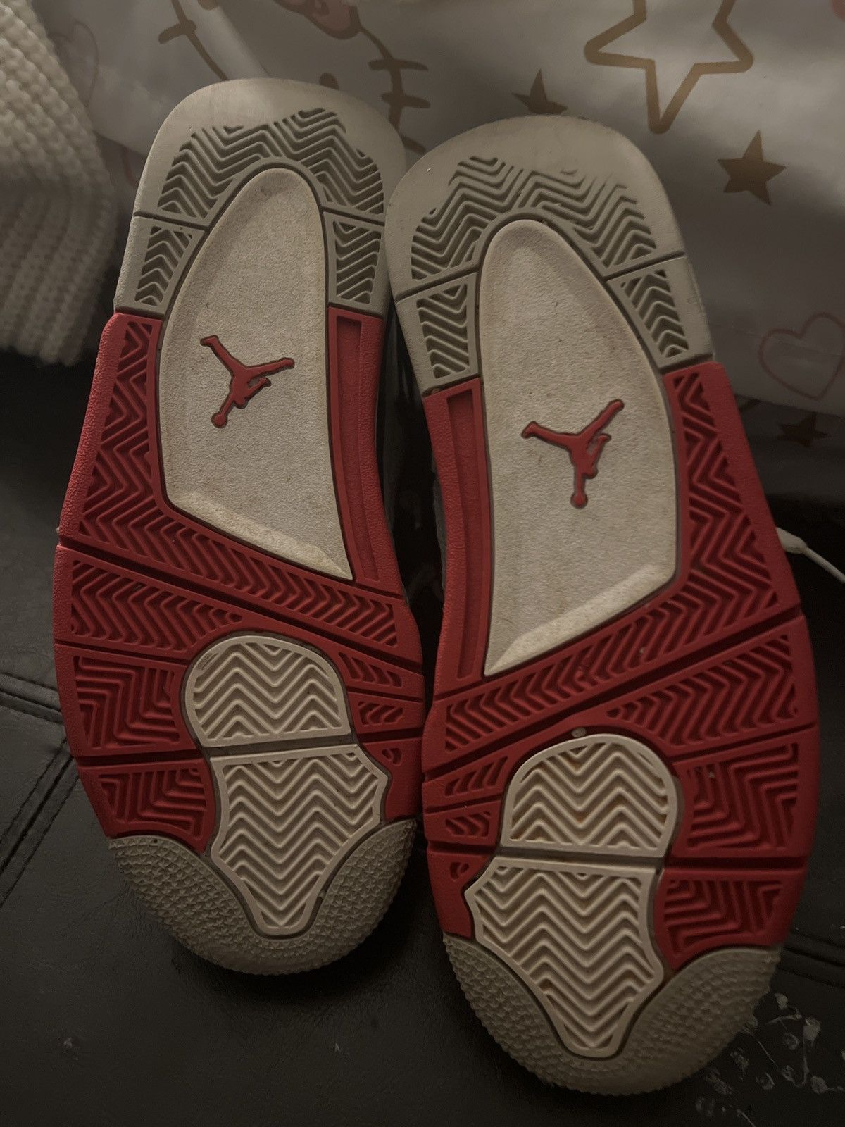 Jordan Brand fire red jordan 4s Size US 6.5 / EU 39-40 - 3 Thumbnail