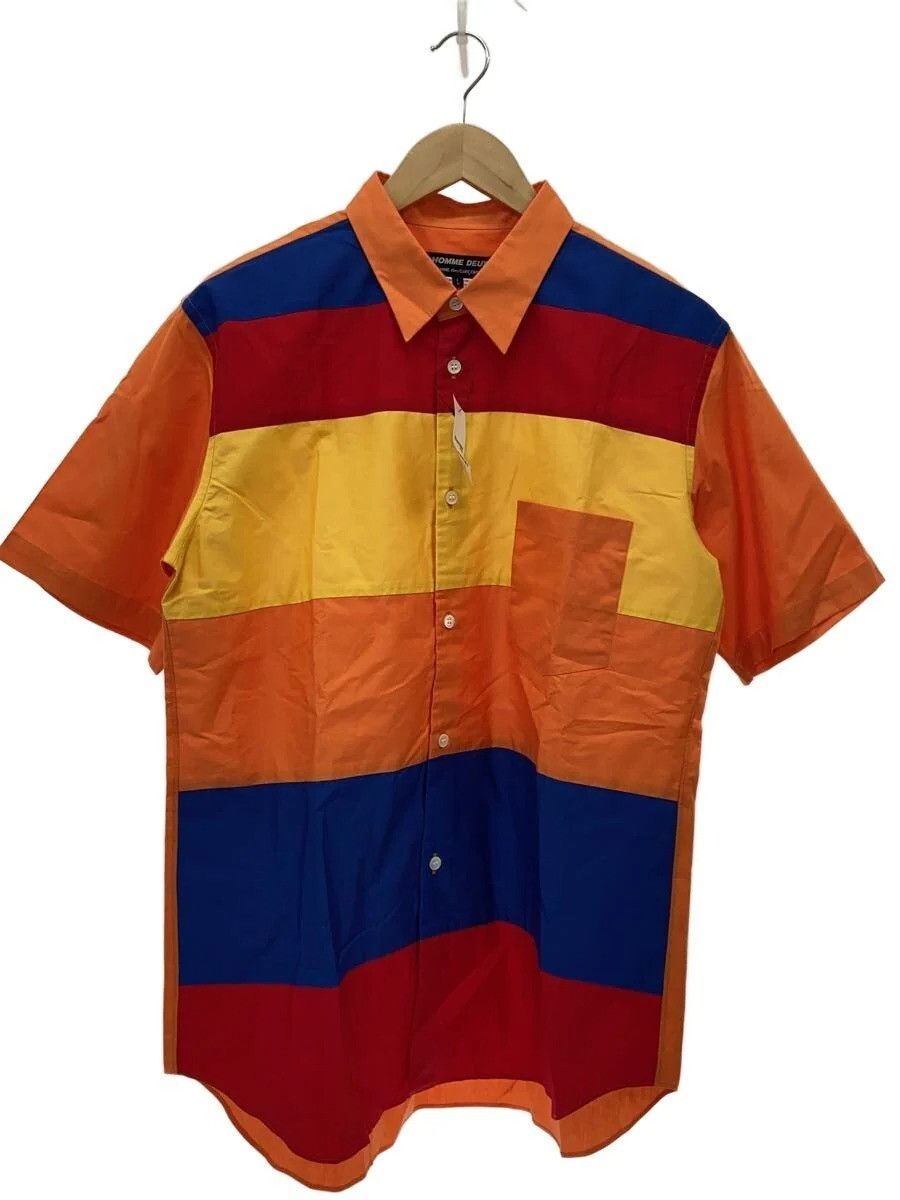 Comme des Garcons Homme Deux 2022 Striped Shirt Size US L / EU 52-54 / 3 - 1 Thumbnail