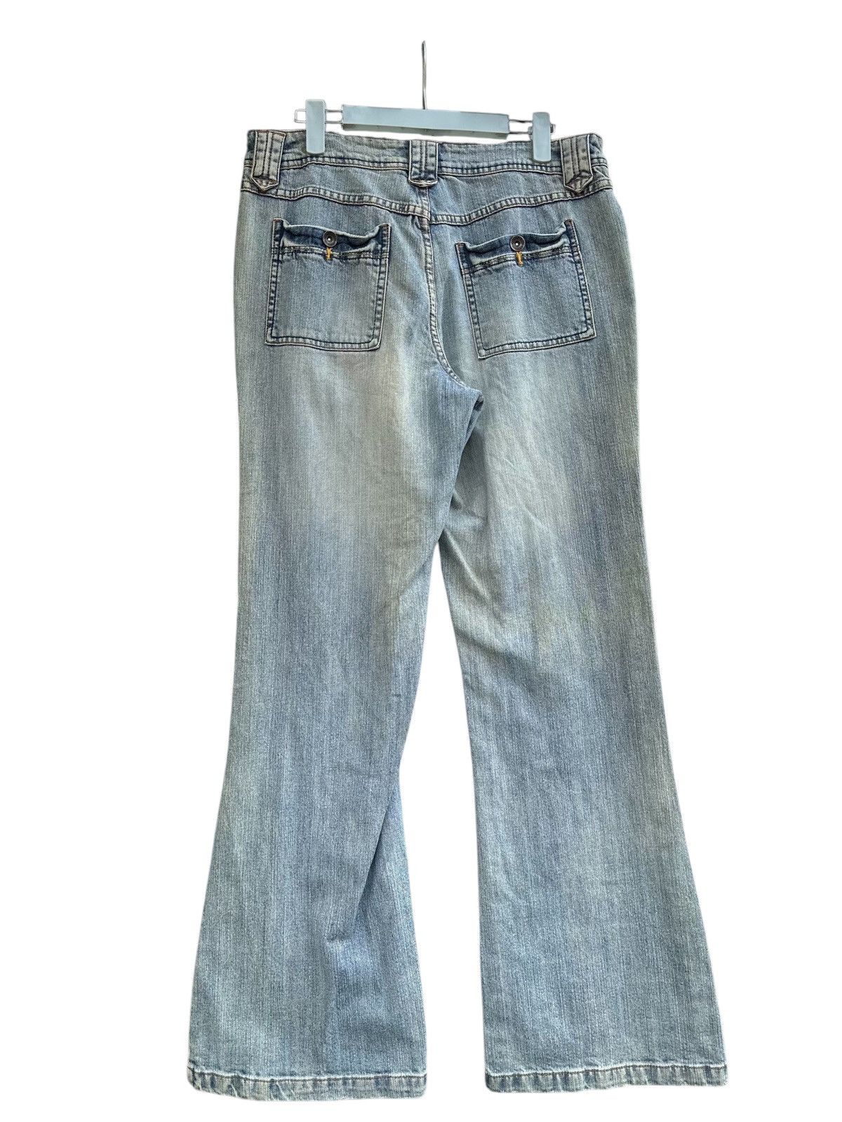 If Six Was Nine 💥Faded Glory💥 Jeans Crazy Pocket 💥 Size US 30 / EU 46 - 2 Thumbnail