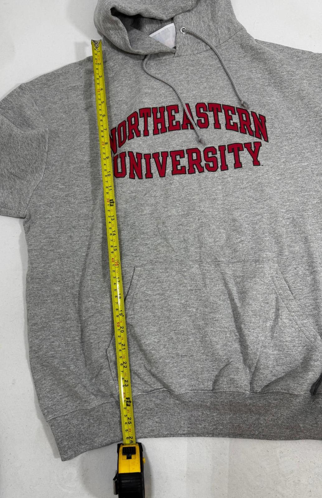 Champion Champion Northeastern University Grey Hoodie Large Size US L / EU 52-54 / 3 - 5 Thumbnail