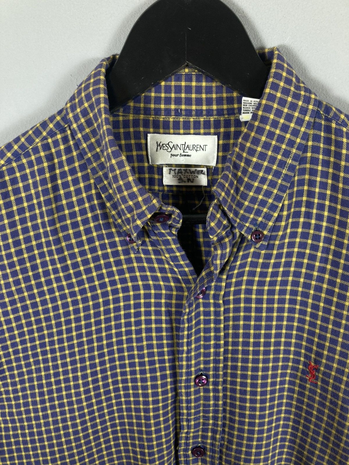 Yves Saint Laurent Vintage 90s Yves Saint Laurent Size US M / EU 48-50 / 2 - 3 Thumbnail