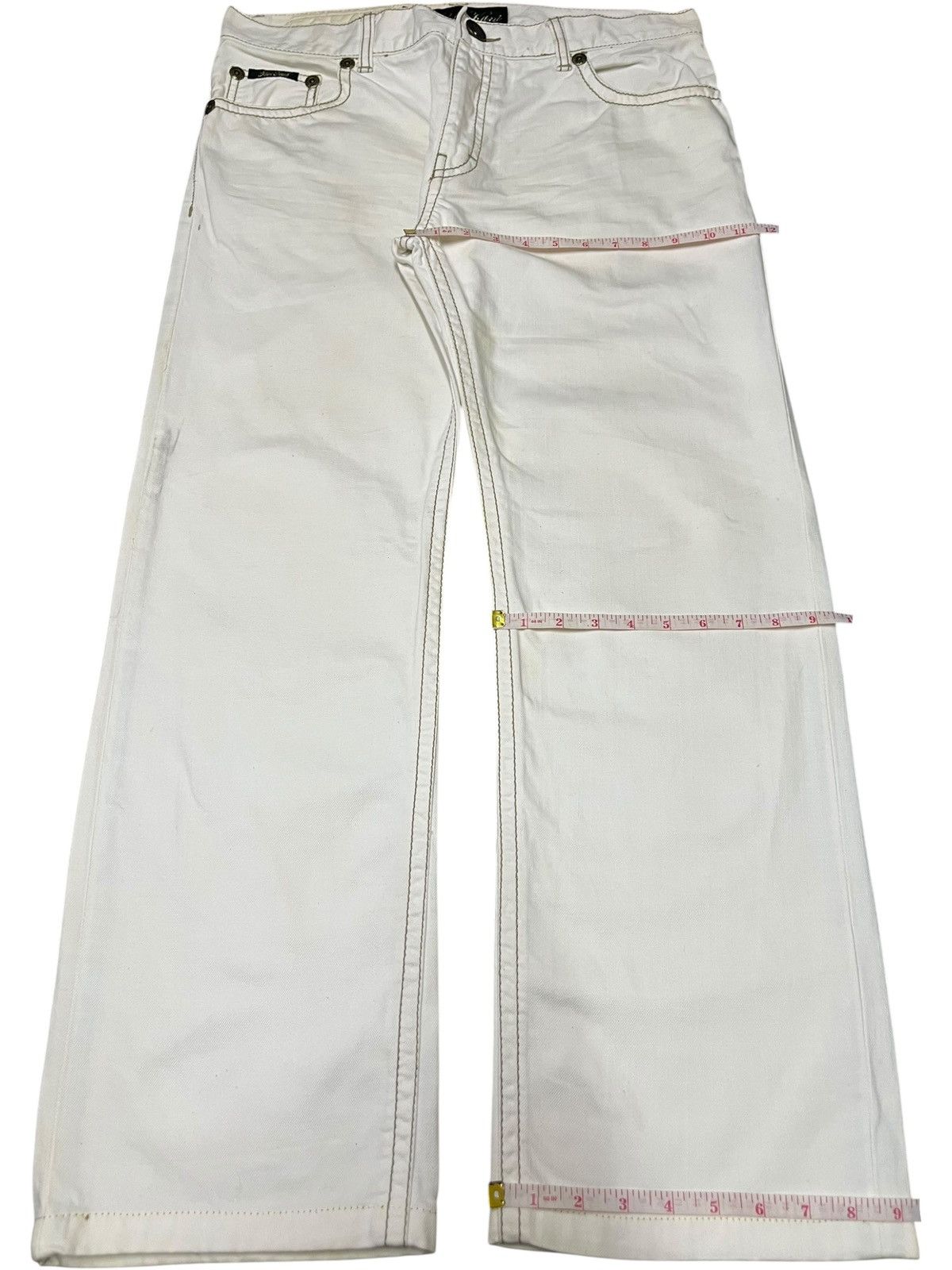 Karl Kani Vintage Karl Kani Embroidered Baggy Jeans Size US 35 - 8 Thumbnail