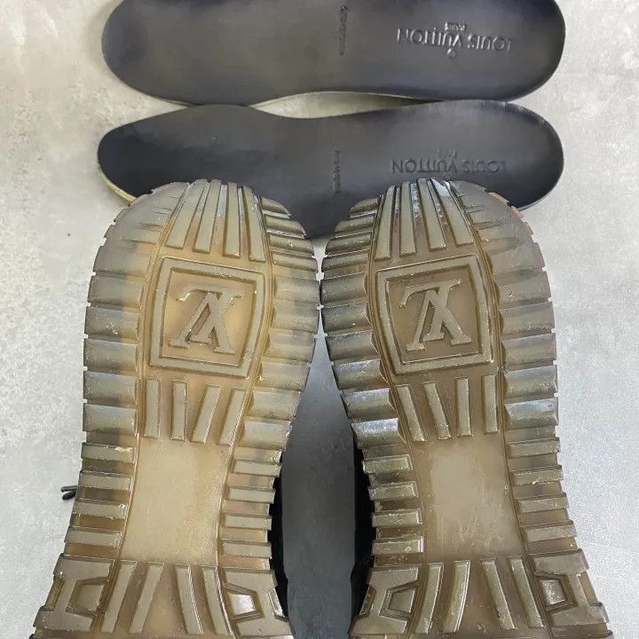 Louis Vuitton Louis Vuitton Black Crocodile Leather Low-top Sneakers -250 Size US 9 / EU 42 - 6 Thumbnail