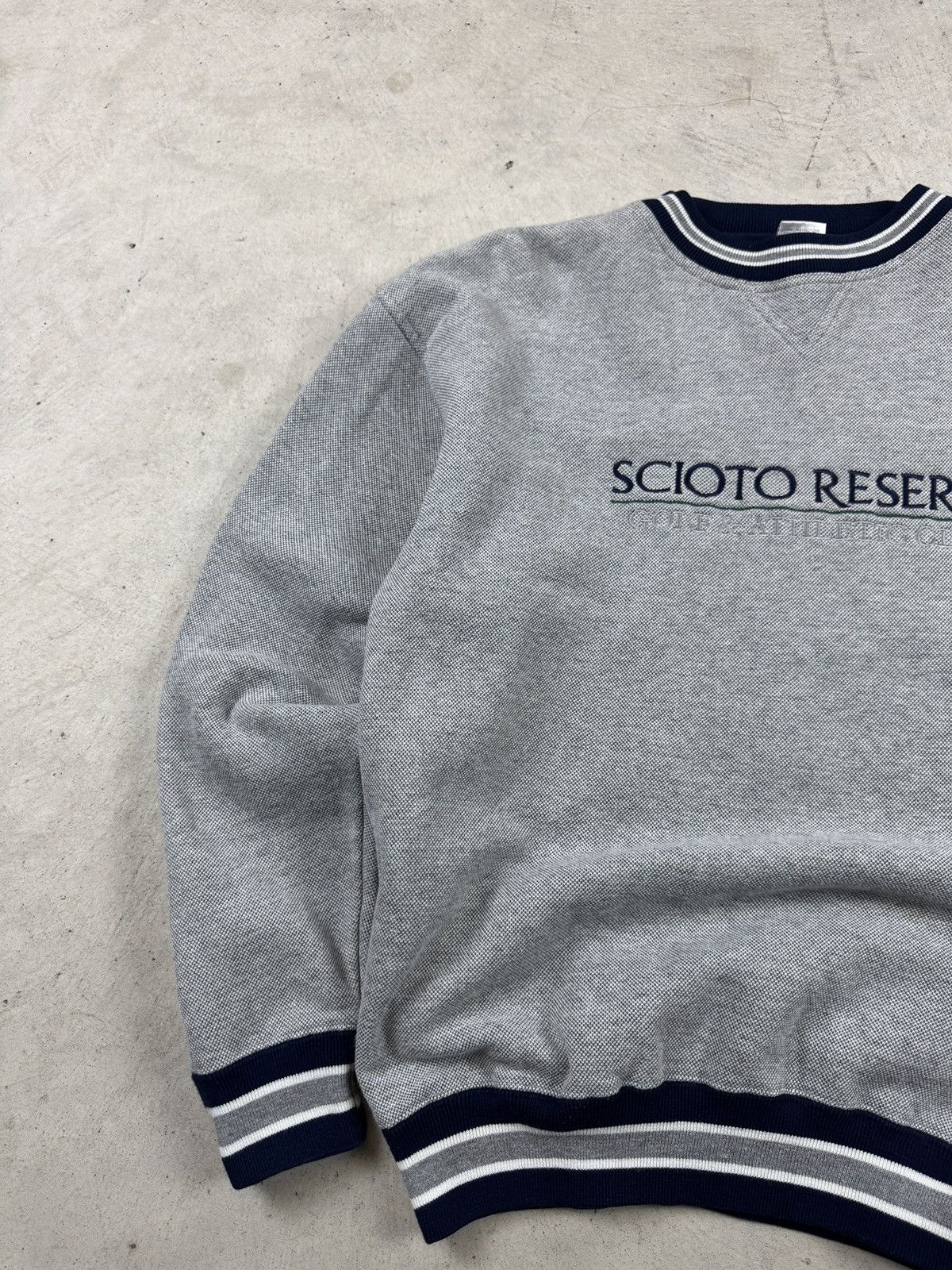 Vintage Vintage ‘Scocio Reserve’ Golf Grey Crewneck Size US L / EU 52-54 / 3 - 2 Thumbnail
