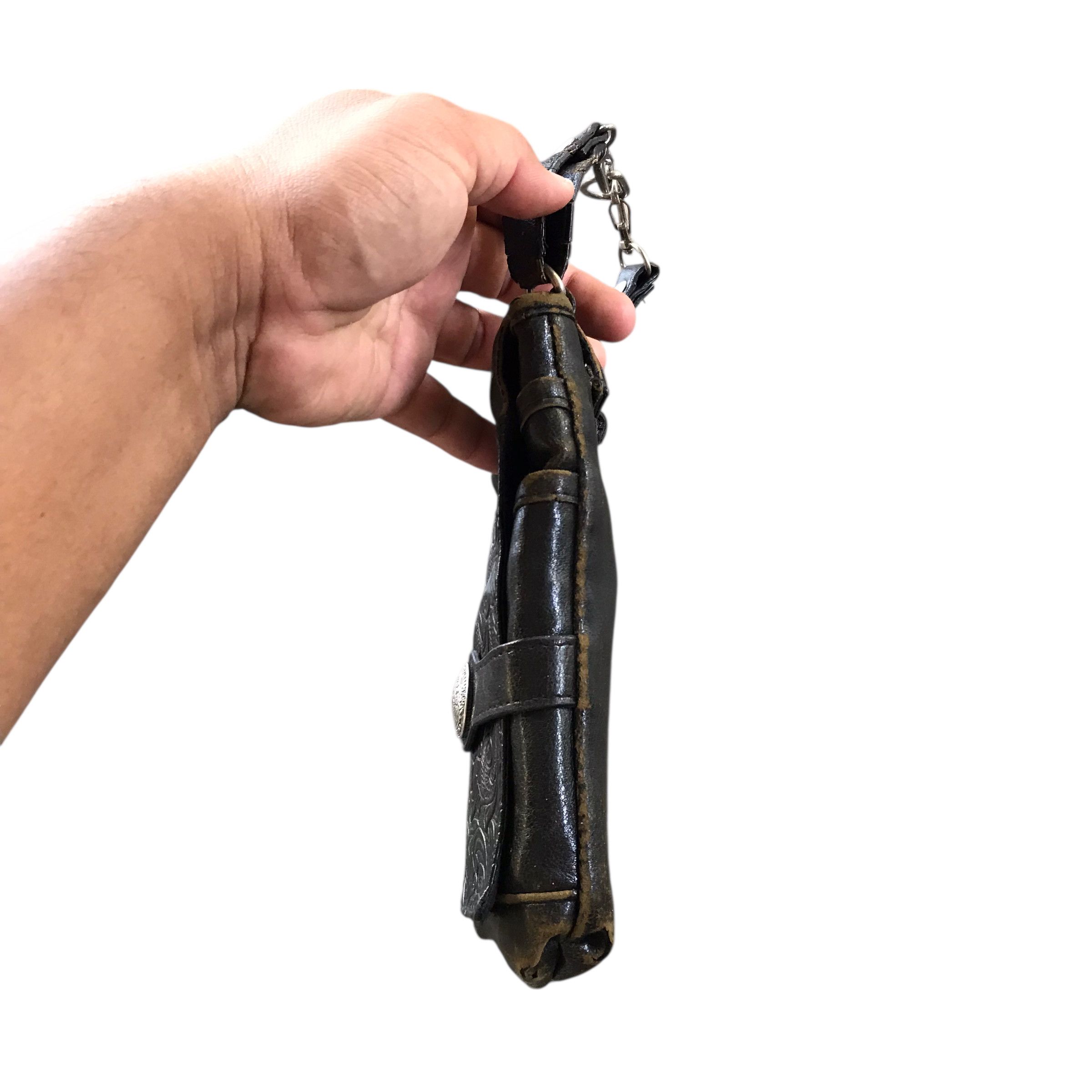 Genuine Leather Rare Indian GOA United State of America Genuine leather bag Size ONE SIZE - 10 Thumbnail