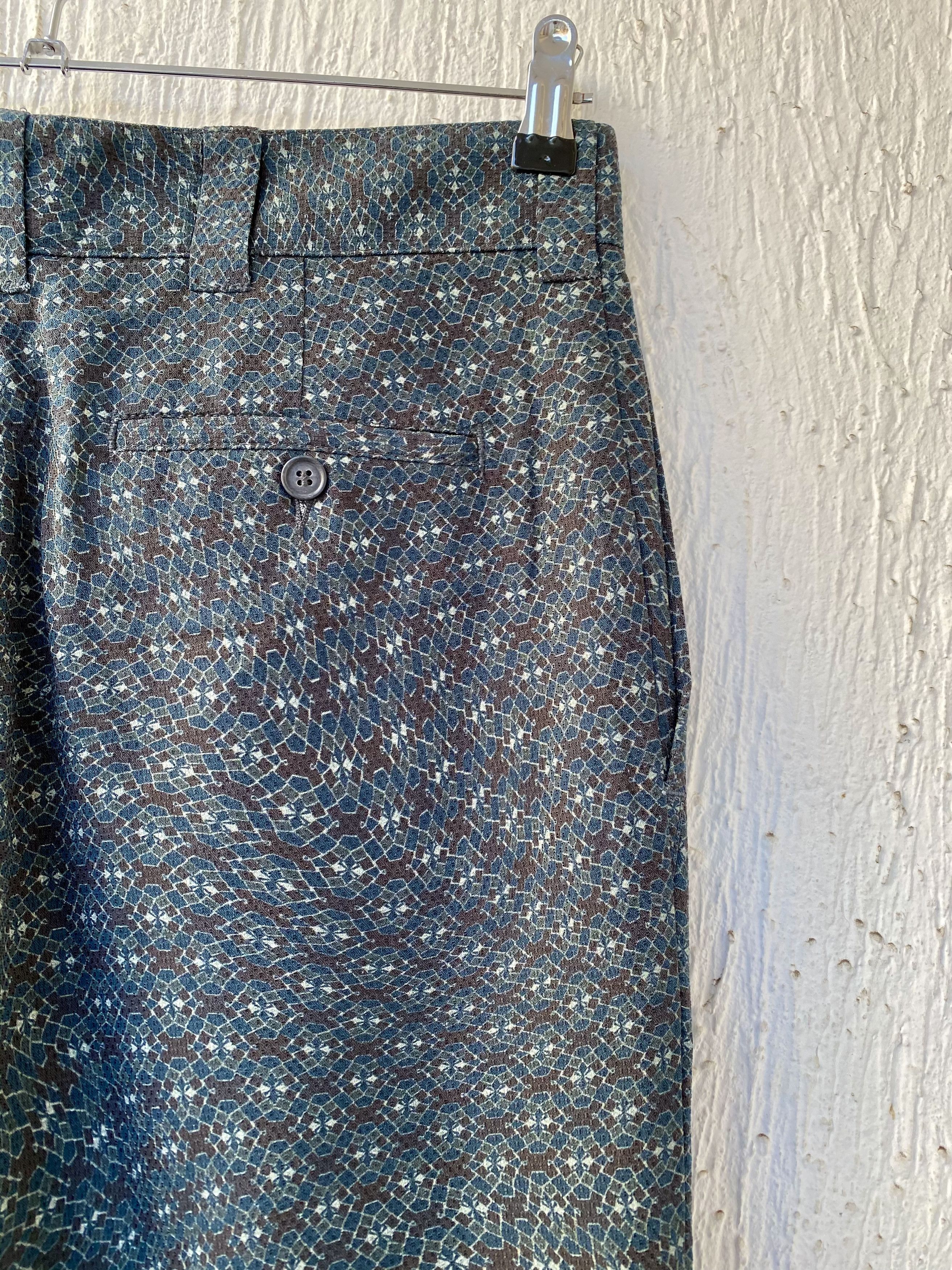 Dolce & Gabbana geomteric print cropped pant Size US 32 / EU 48 - 3 Thumbnail