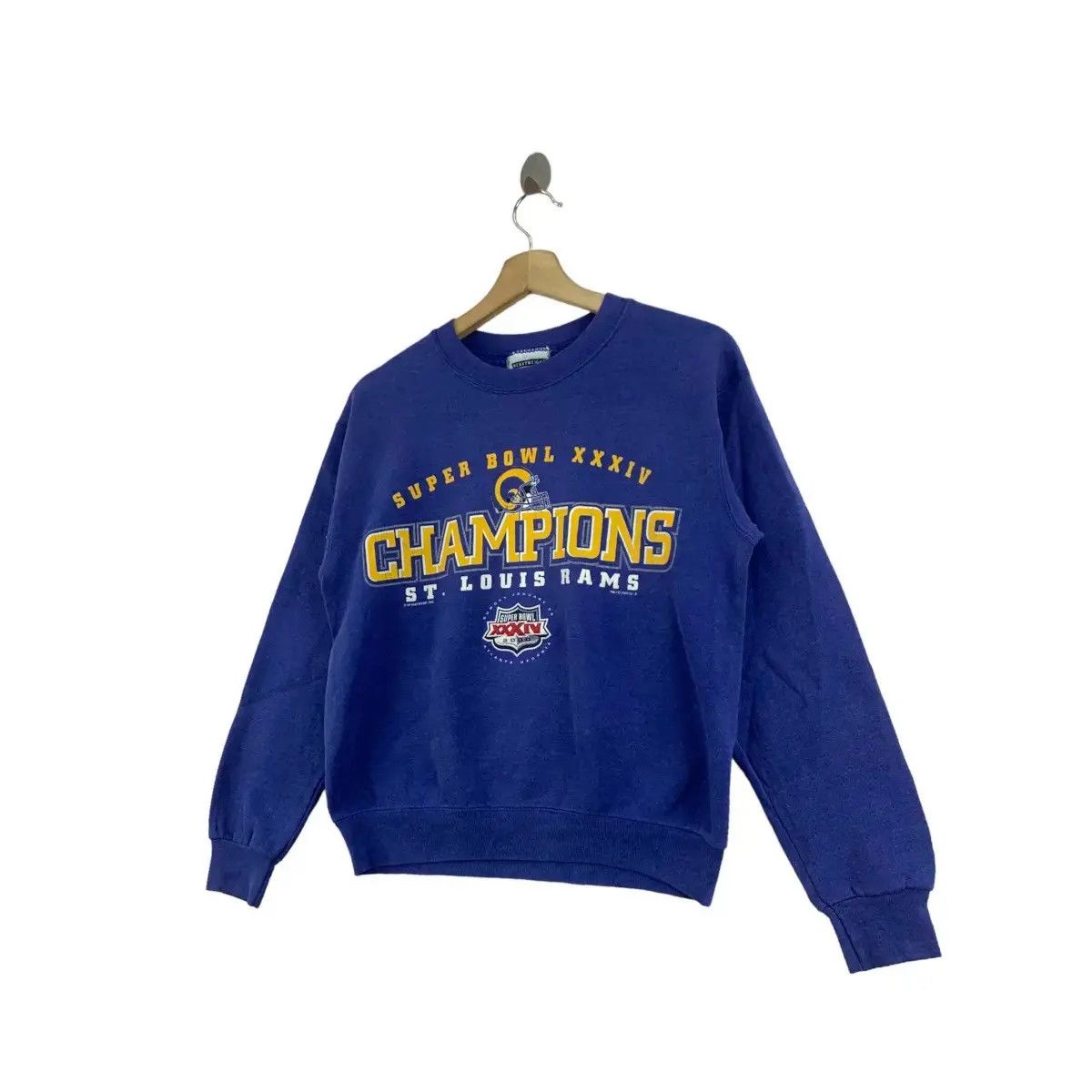 NFL Vintage 2000 SUPER BOWL CHAMPION St. Louis Rams Size L / US 10 / IT 46 - 5 Thumbnail