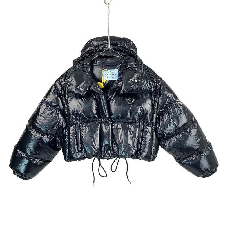 Prada Prada Glossy Down Puffer Jacket Size 36 Size XS / US 0-2 / IT 36-38 - 1 Thumbnail