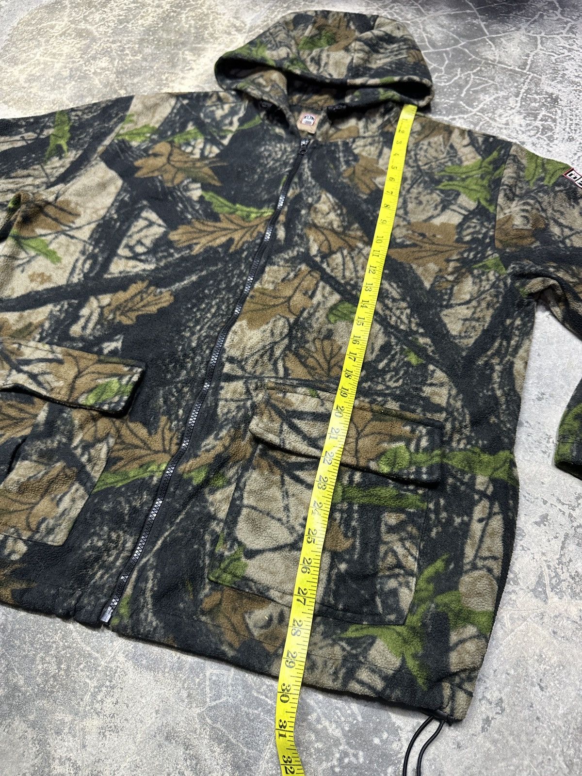 Realtree × Vintage Vintage Xon Swiss camouflage distressed hoodie Size US XL / EU 56 / 4 - 13 Thumbnail