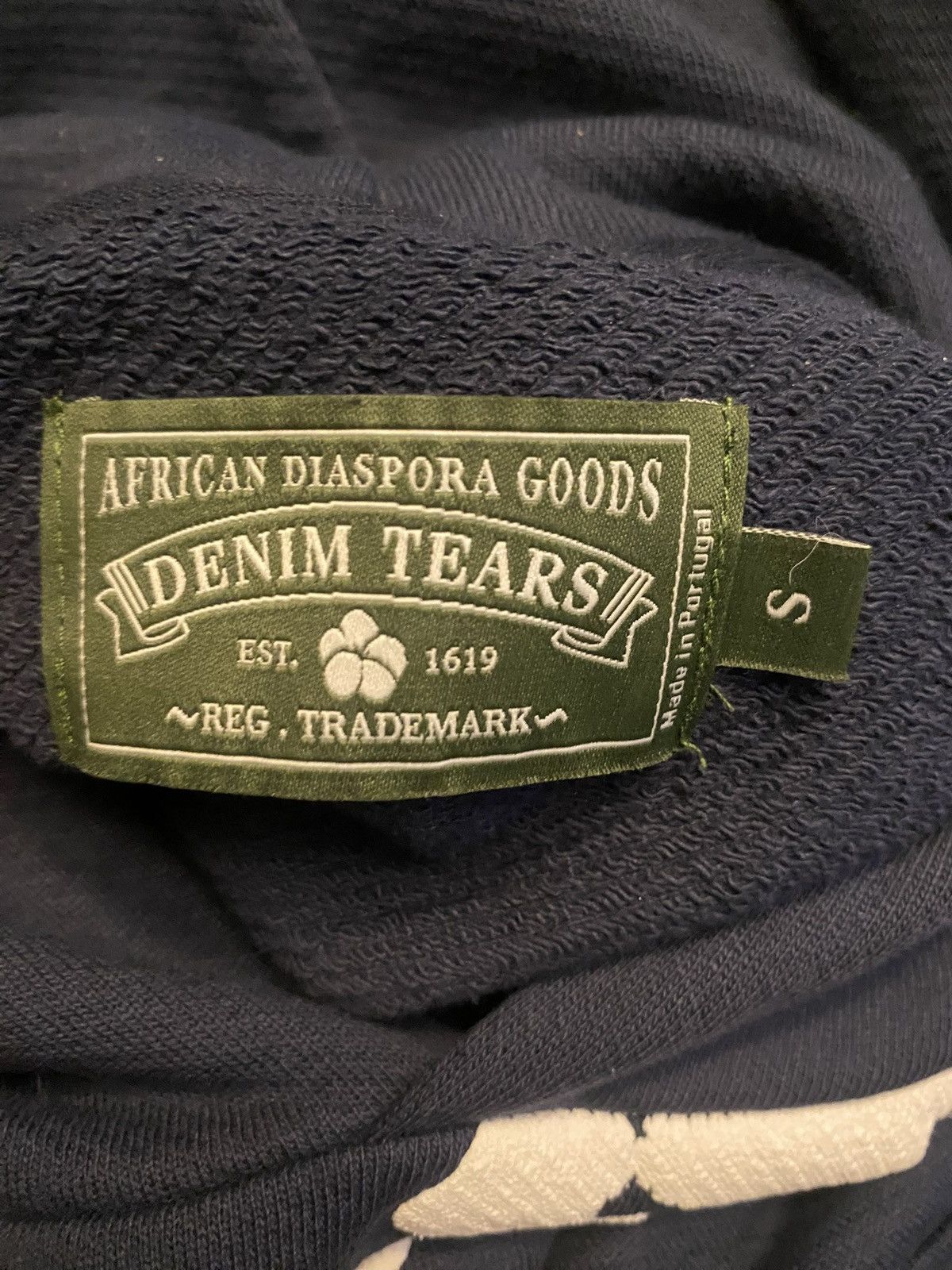 DENIM TEARS Denim Tears hoodie Navy blue Size US S / EU 44-46 / 1 - 2 Thumbnail