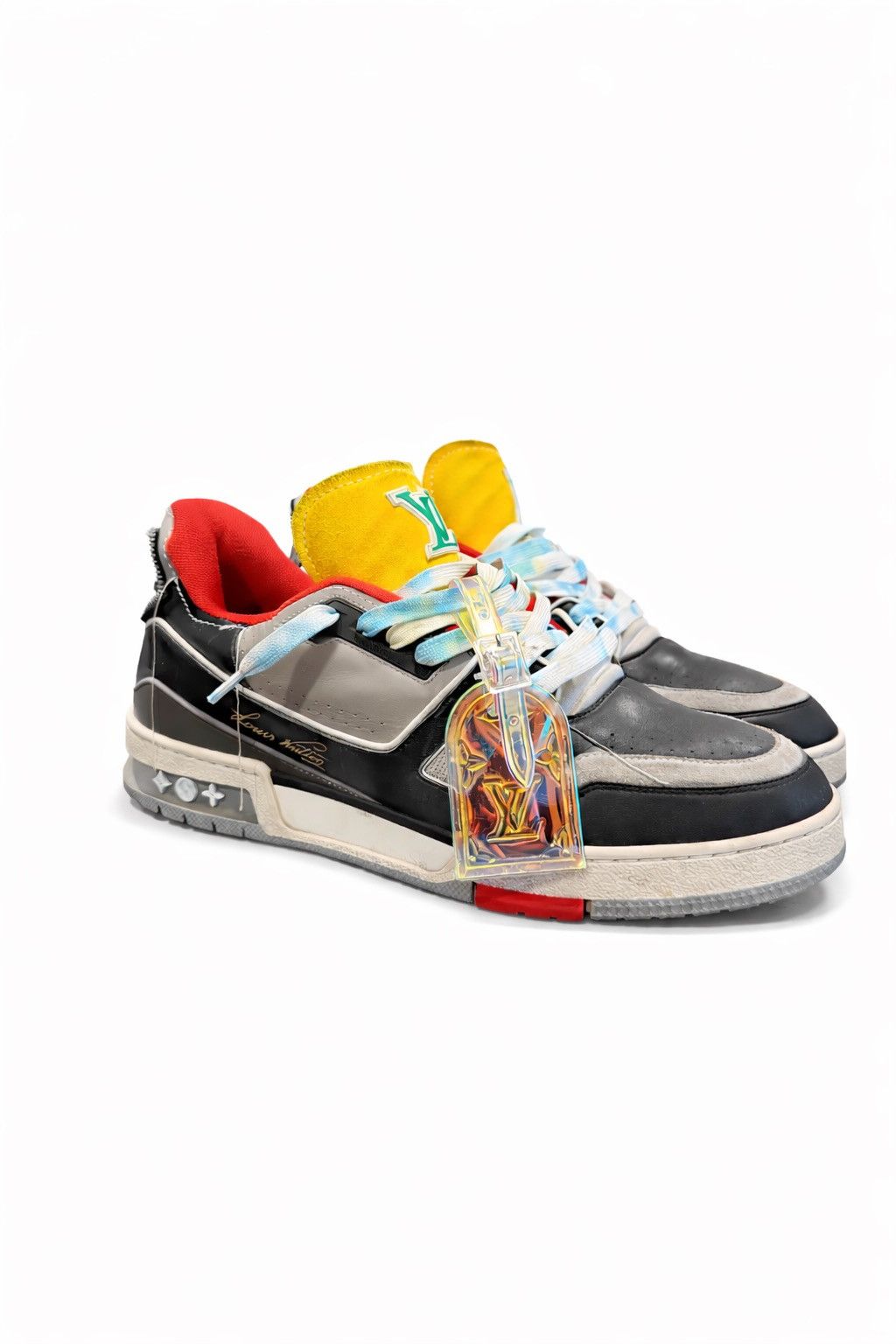 Louis Vuitton Louis Vuitton SS21 Upcycled Trainer Size US 9 / EU 42 - 3 Thumbnail