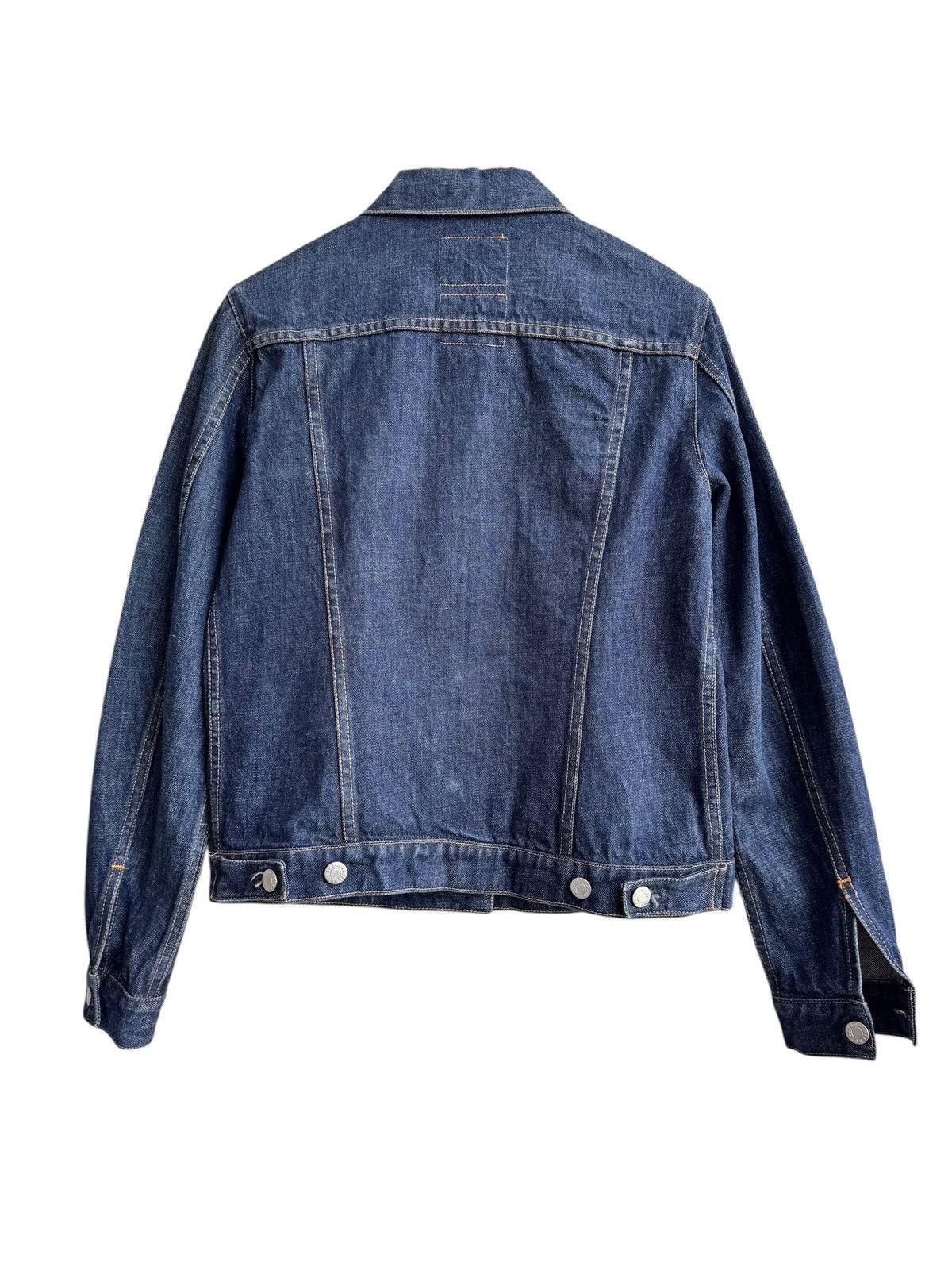Designer × Helmut Lang Vintage 80s Helmut Lang Classic Denim Trucker jacket Size US XXS / EU 40 - 3 Thumbnail