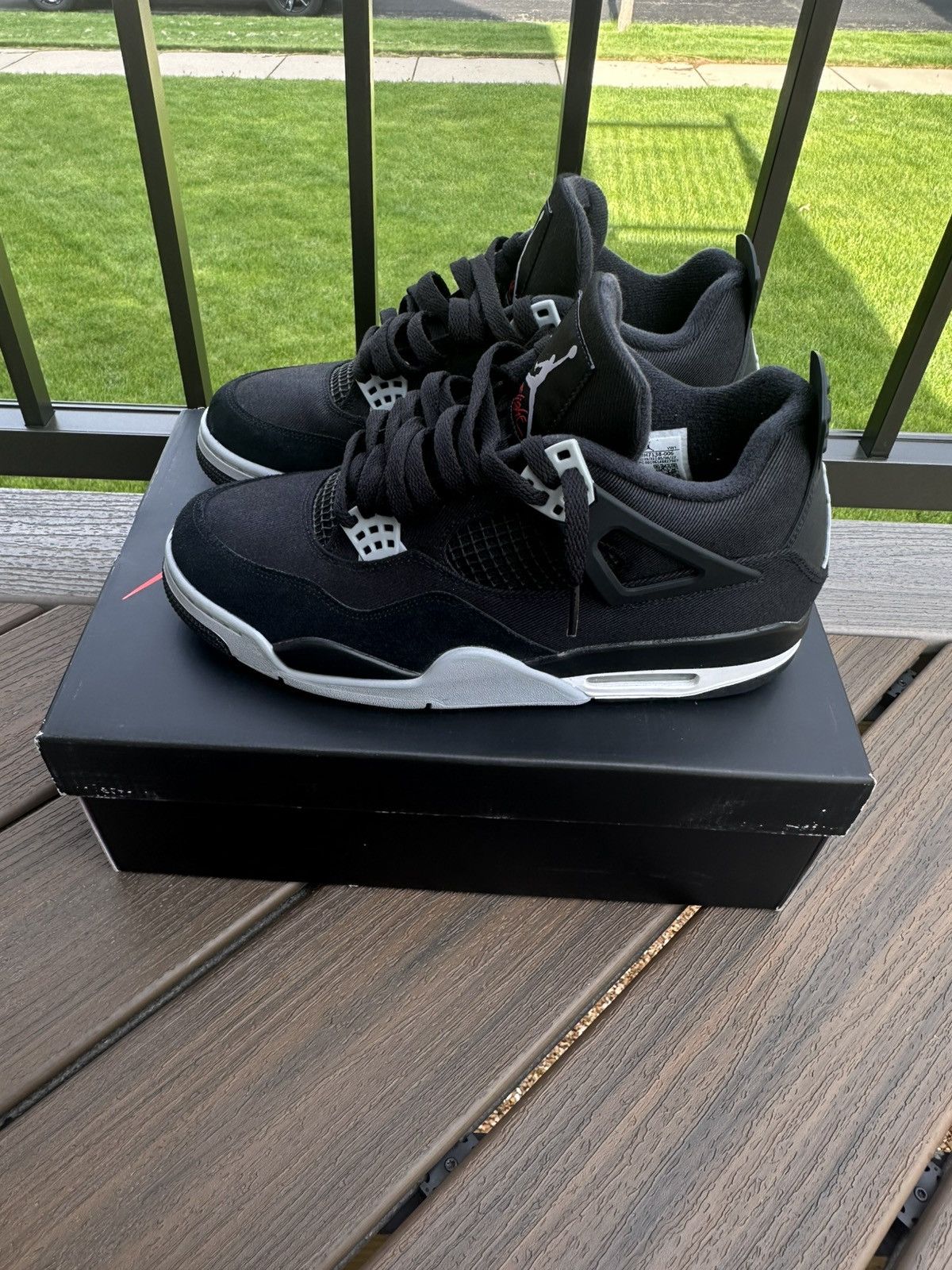 Jordan Brand × Other Air Jordan 4 “Black Canvas” Size US 10 / EU 43 - 2 Thumbnail