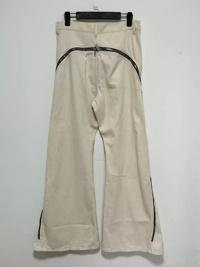 Rick Owens Rick Owens Banana Cut 22SS White-2505 Size US 29 - 2 Thumbnail