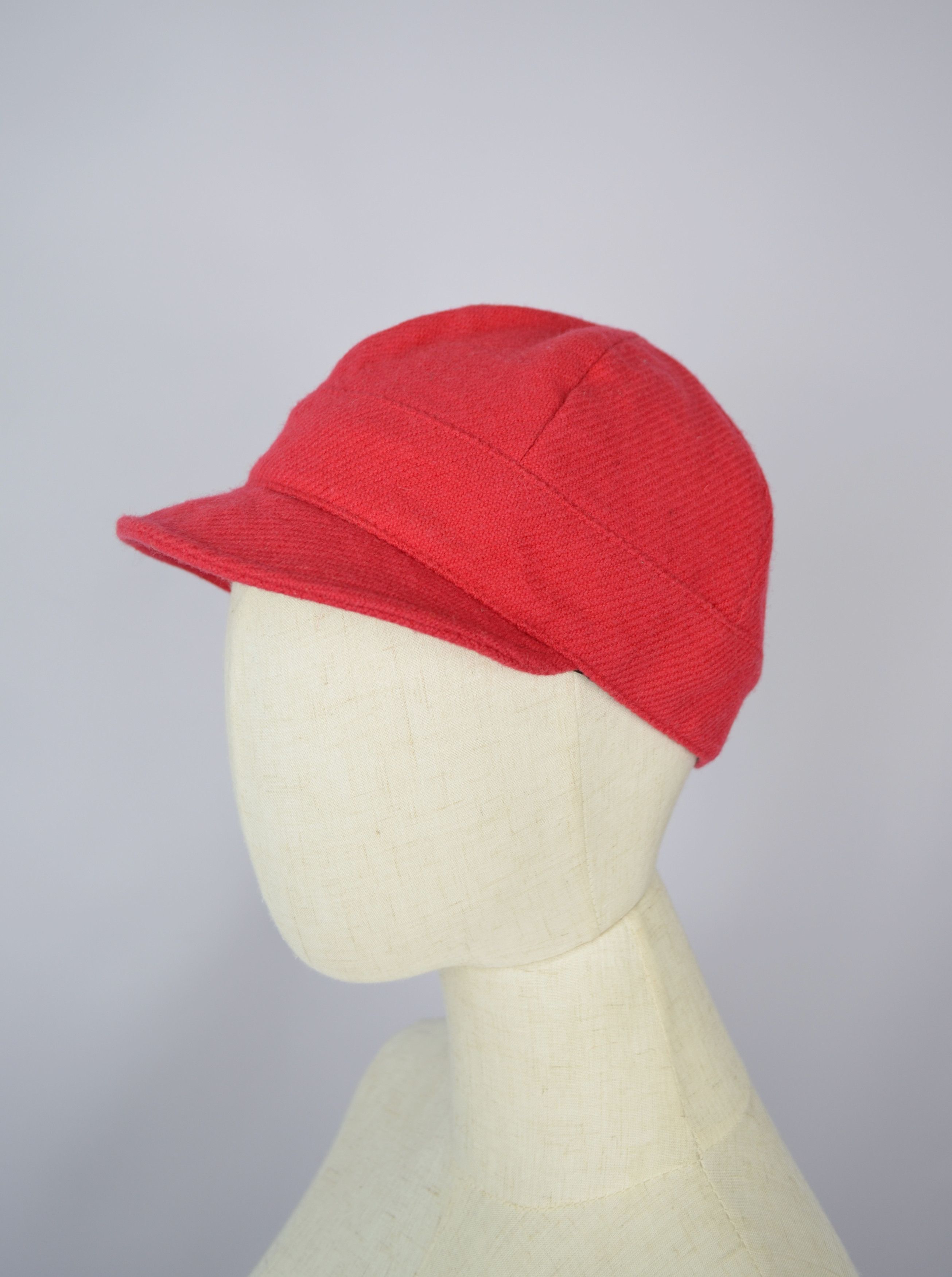 Burberry Womens Burberry Wool/Cashmere Pink/Red Beret Hat Size M Size ONE SIZE - 9 Thumbnail
