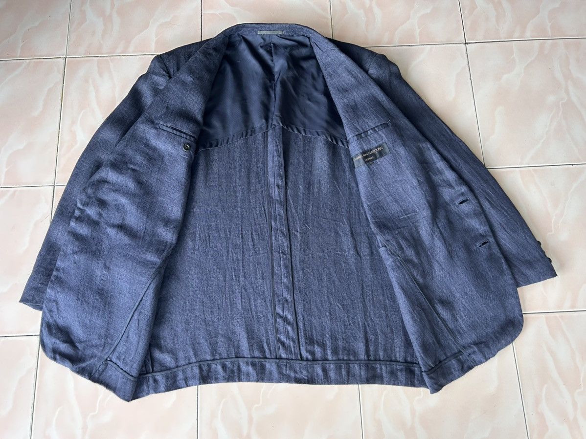 Comme des Garcons Comme des Garcons Homme Linen Blazer Size US S / EU 44-46 / 1 - 3 Thumbnail