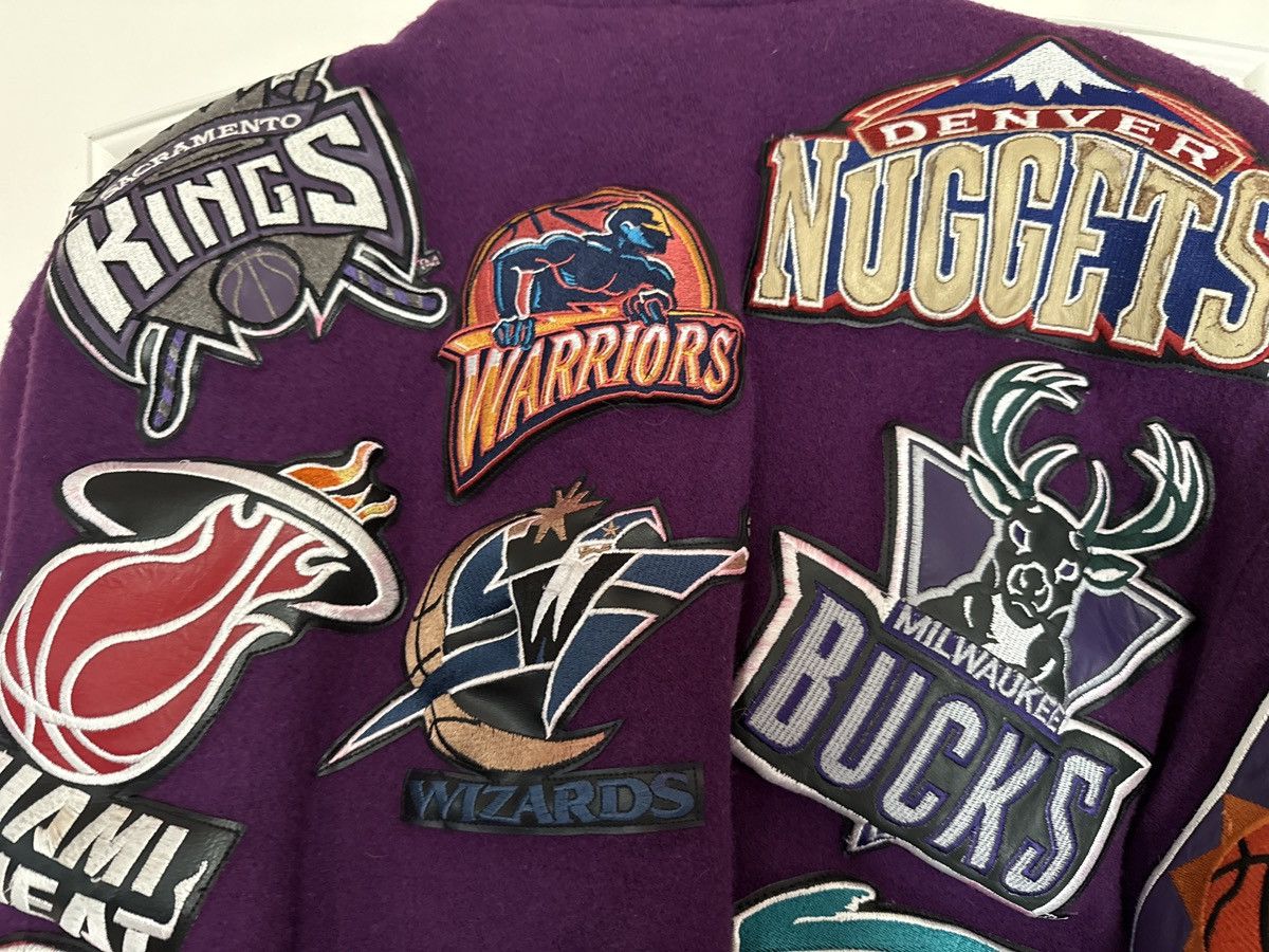 Jeff Hamilton RARE*** VINTAGE 90s JEFF HAMILTON WOOL NBA JACKET Size US M / EU 48-50 / 2 - 8 Thumbnail