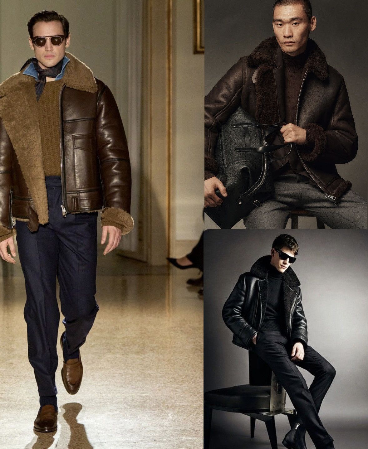 Ralph Lauren Black Label Ralph Lauren Black Label Shearling Jacket Size US M / EU 48-50 / 2 - 5 Thumbnail