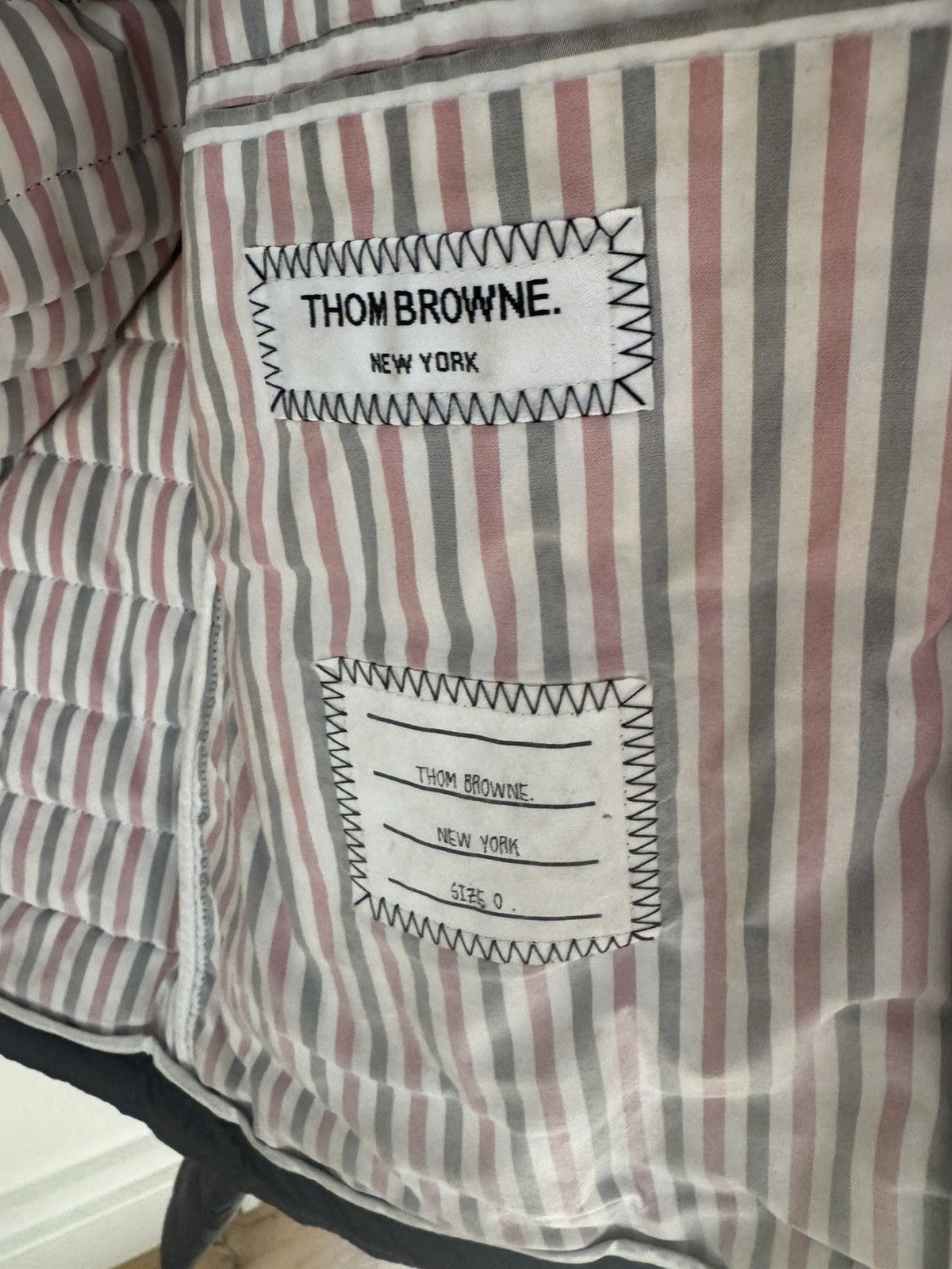 Thom Browne Thom Browne 4 Stripe Padded Jacket Size US S / EU 44-46 / 1 - 5 Thumbnail