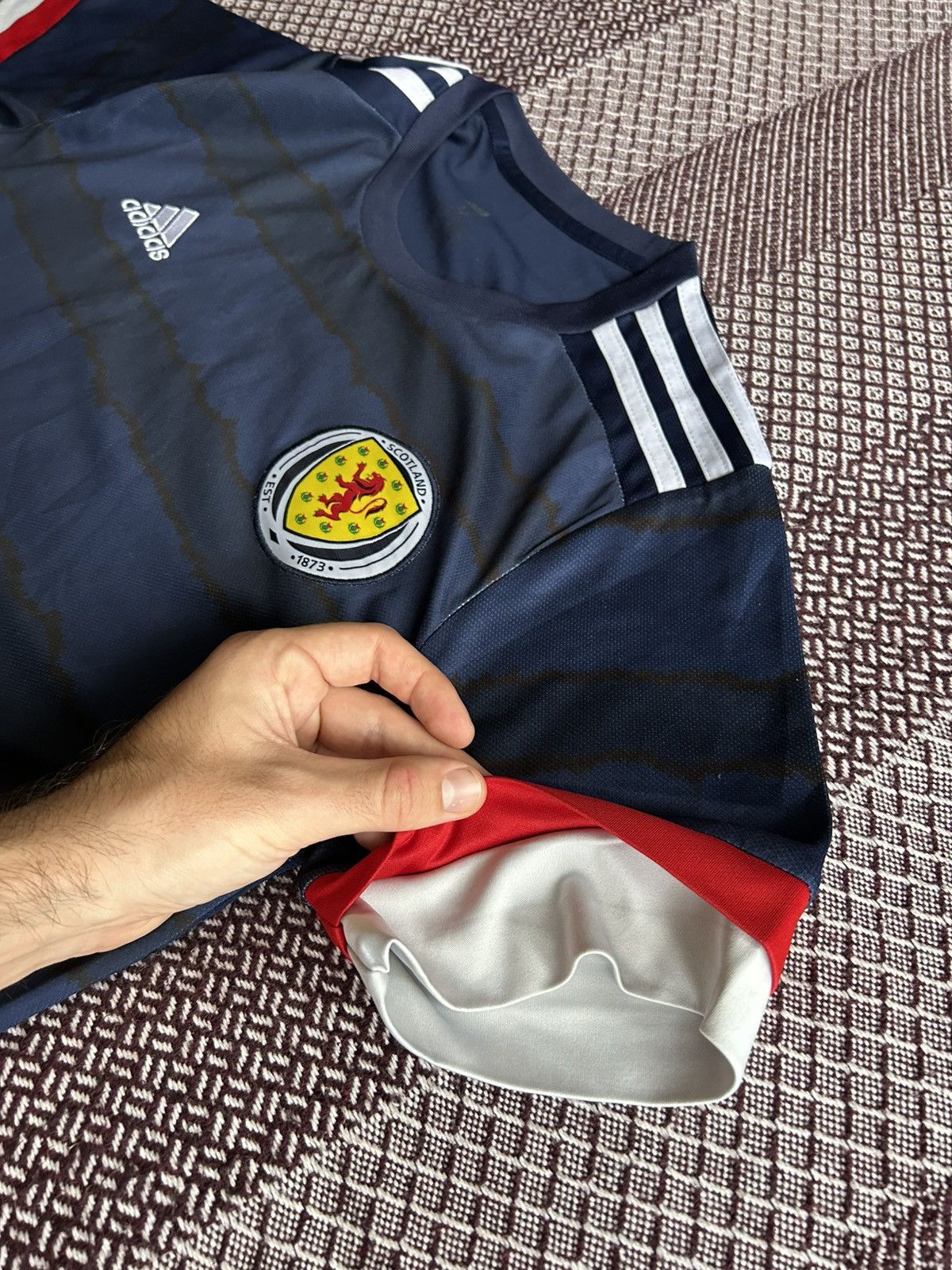 Adidas Adidas Scotland Traning T-shirt Jersey Season 21/22 Size M Size US M / EU 48-50 / 2 - 6 Thumbnail