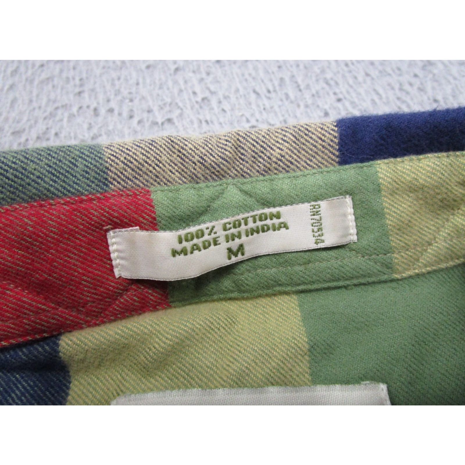 Orvis Orvis Button-Up Shirt Long Sleeve Plaid Multicolor Cotton Flannel Regular Size M Men Casual Pocketed 90s? Size US M / EU 48-50 / 2 - 3 Thumbnail