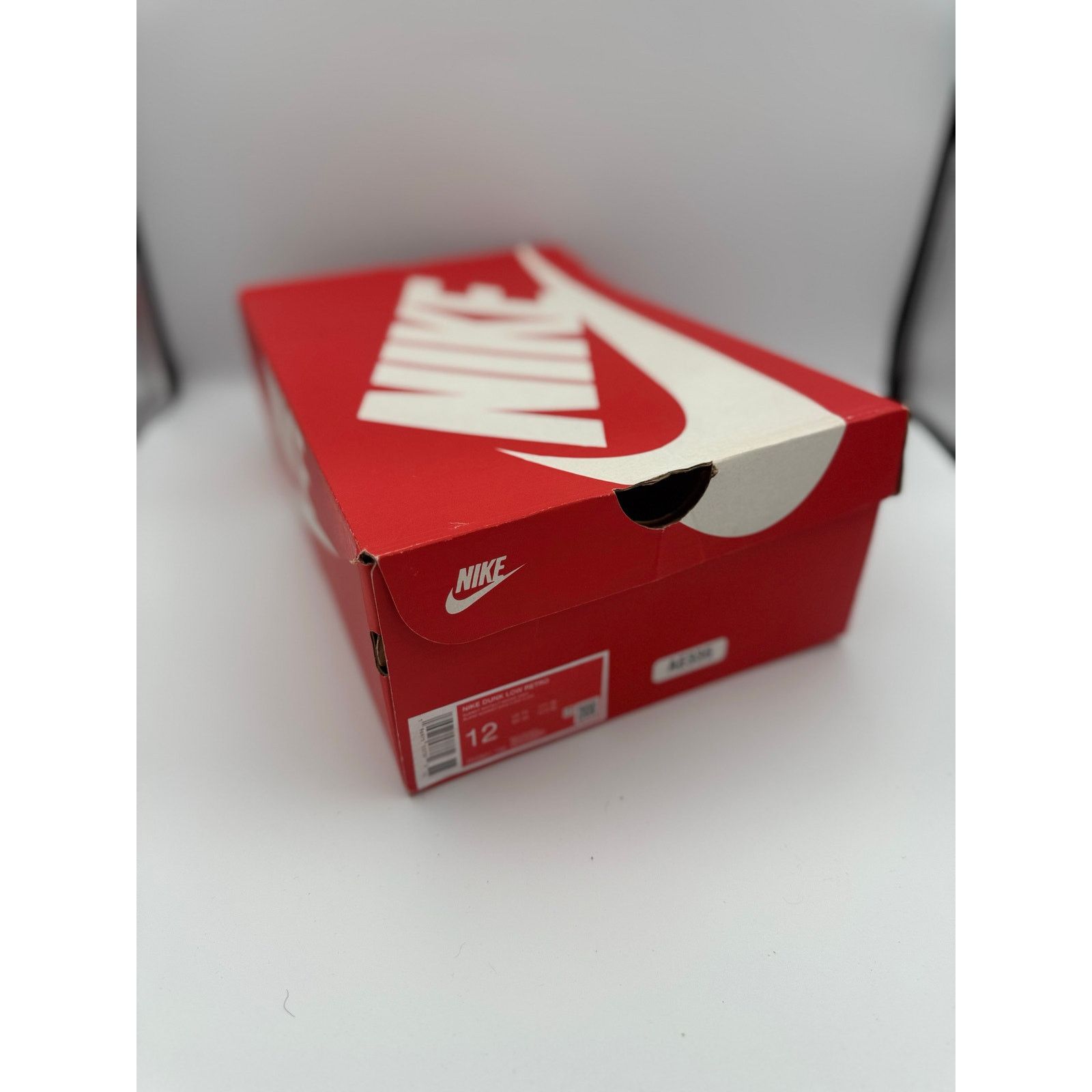 Nike Nike Dunk Low Retro "Summit White Light Smoke Grey Size ONE SIZE - 7 Thumbnail