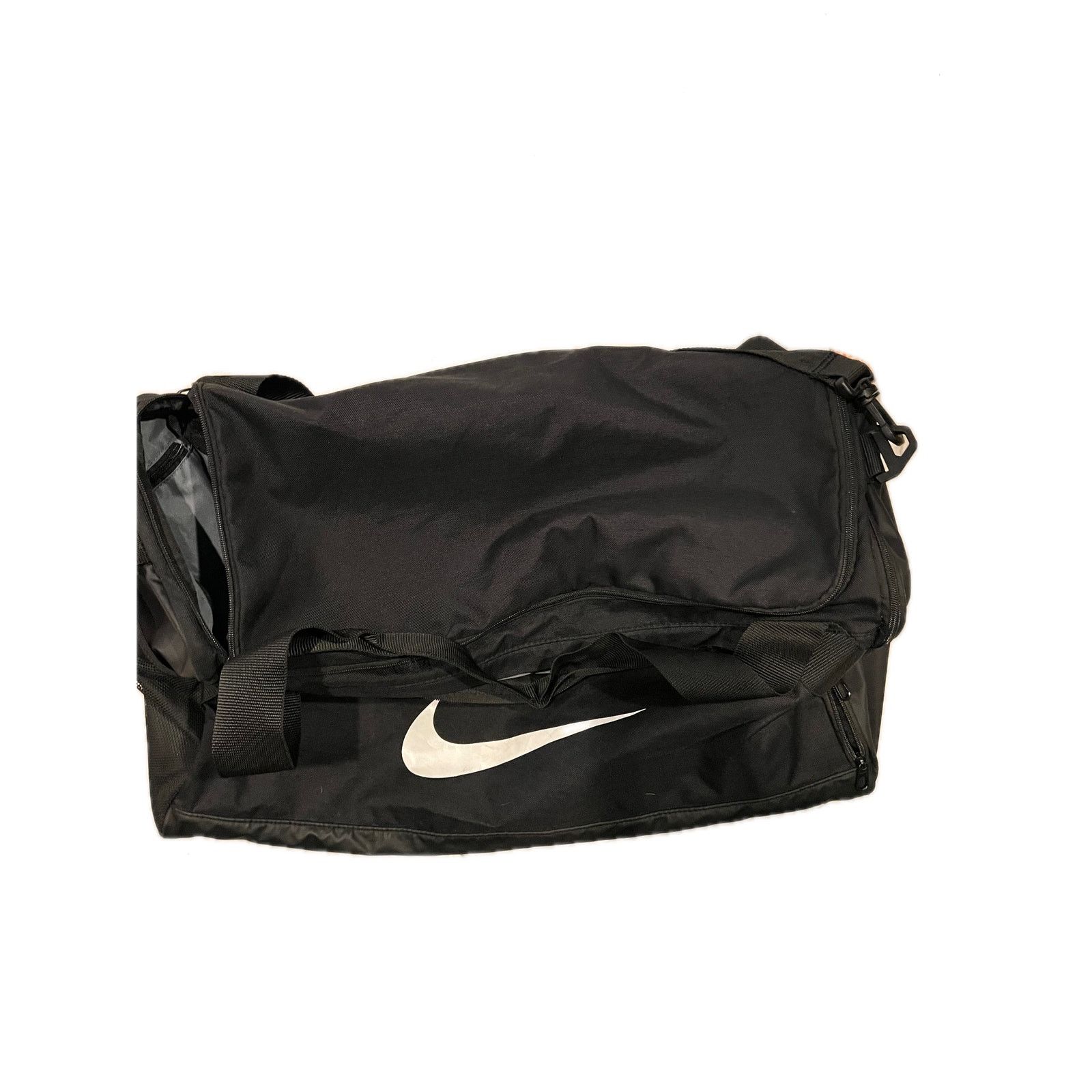 Nike Nike Brasilia 9.5 Black Medium 60L Duffel Gym Bag Size ONE SIZE - 2 Thumbnail