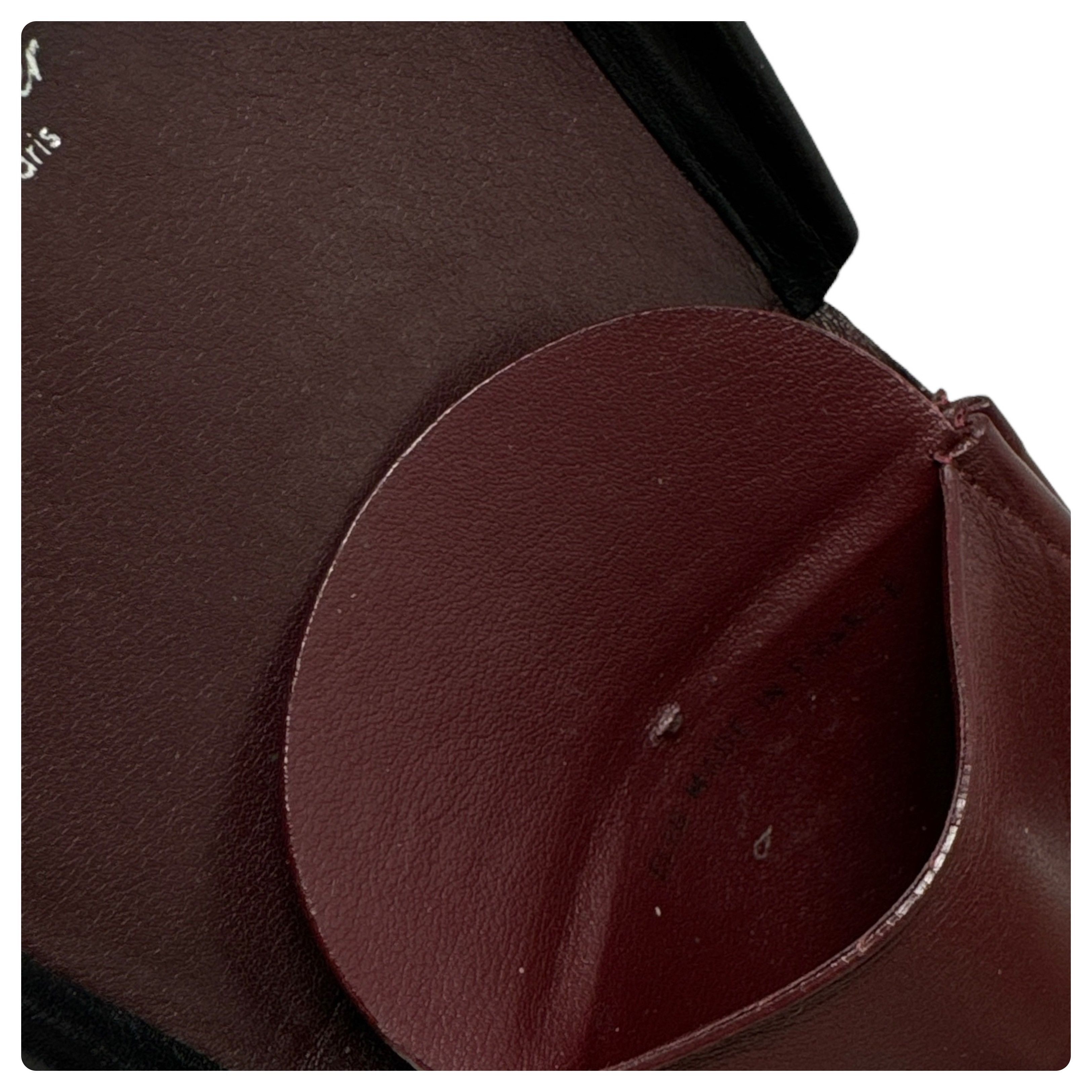 Cartier Cartier Black Leather Coin Case Size ONE SIZE - 6 Thumbnail