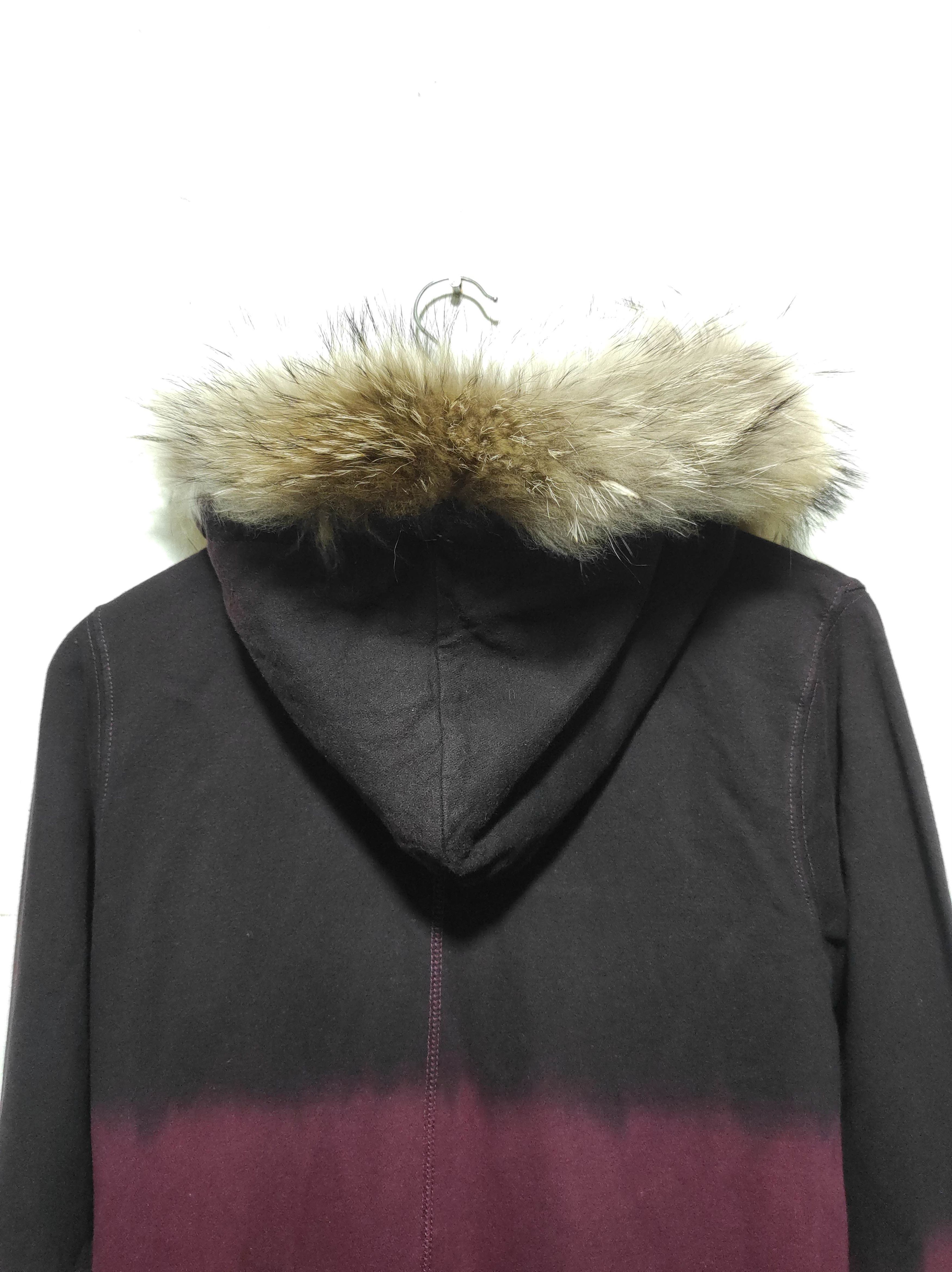 Hysteric Glamour Halham Gradation Double Zip Fur Hoodie i6w9 LGB style Size US S / EU 44-46 / 1 - 18 Thumbnail