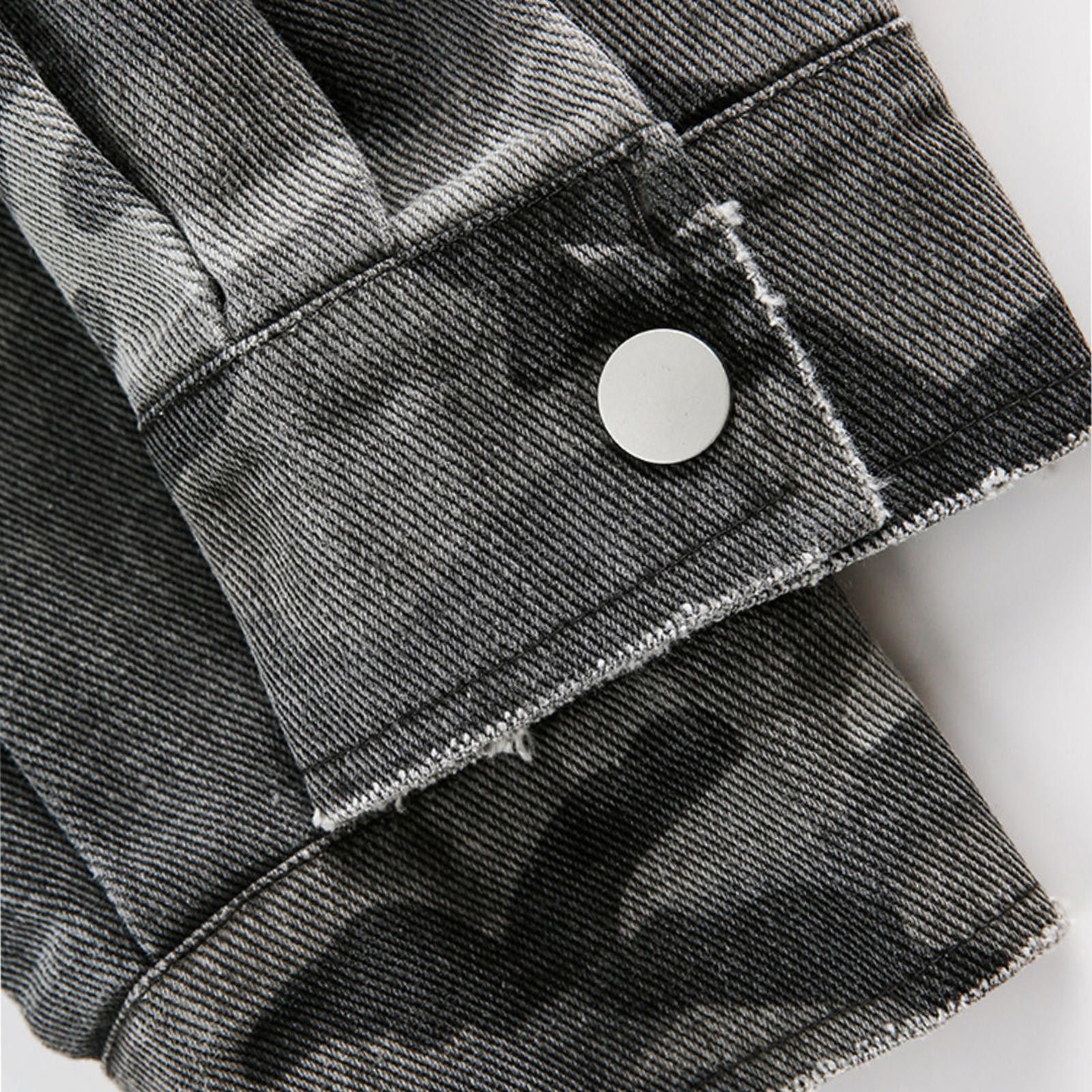 Other Camo Denim Shirt with Distressed Details Size US M / EU 48-50 / 2 - 6 Thumbnail
