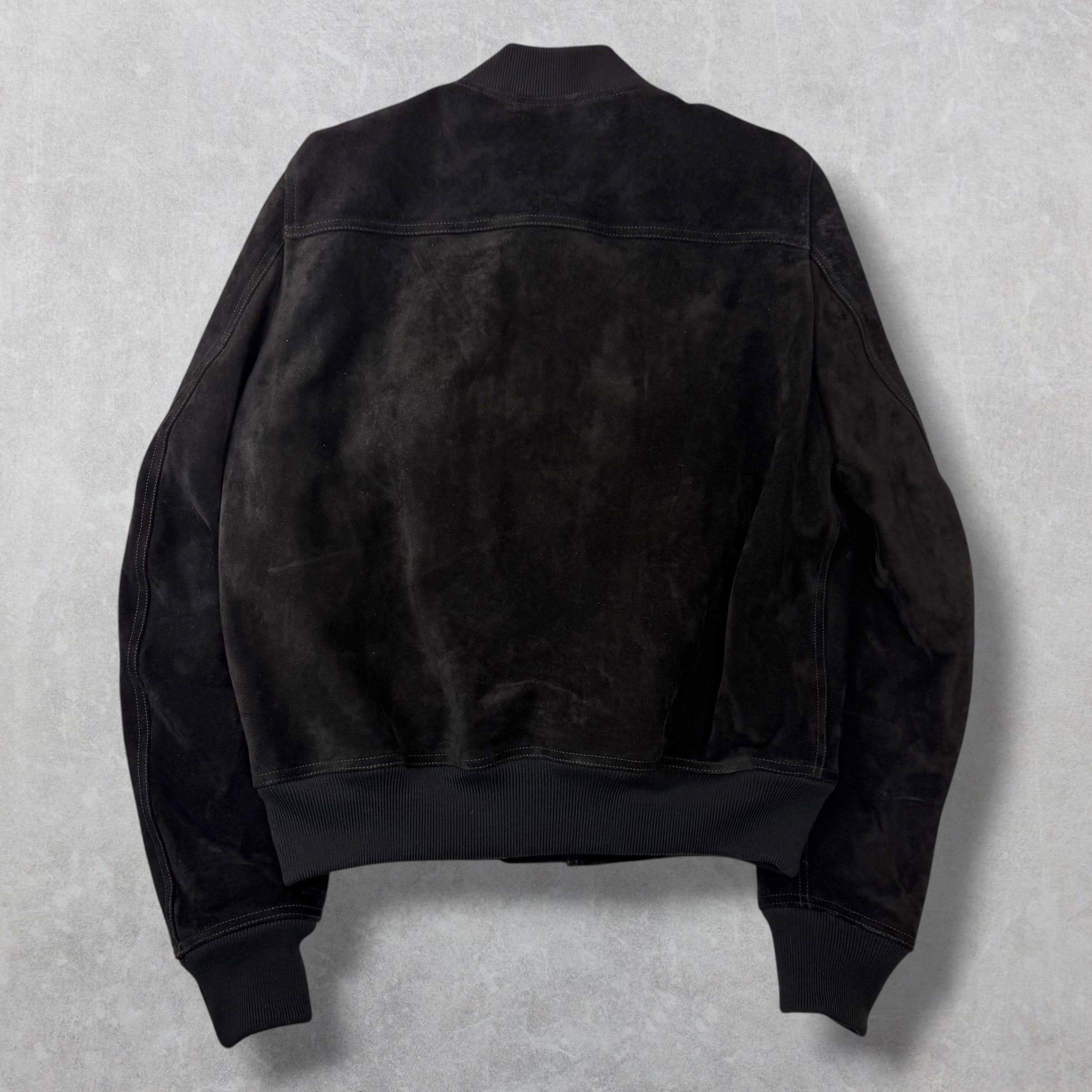 Rick Owens Rick Owens Concordians Bauhaus Suede Flight Jacket 38 (S) Size US S / EU 44-46 / 1 - 2 Thumbnail