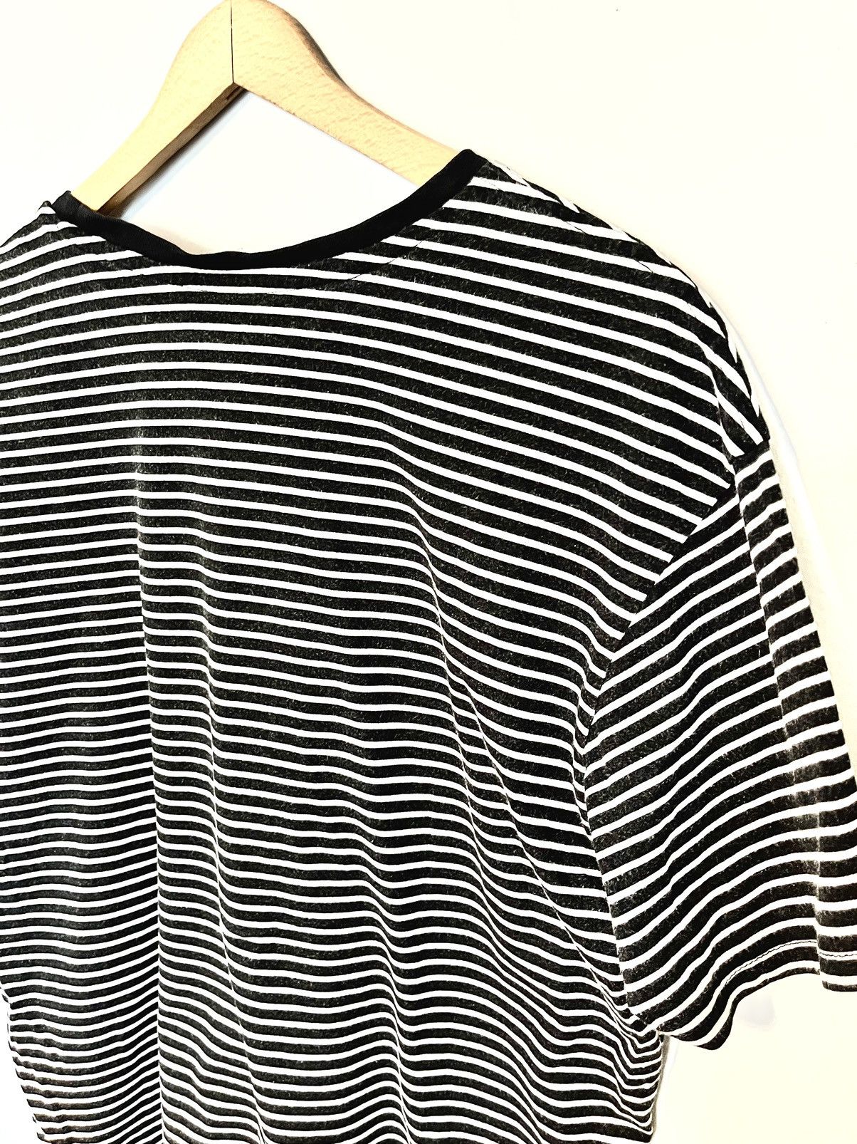 Japanese Brand No Label vintage striped t-shirt Size US M / EU 48-50 / 2 - 5 Thumbnail