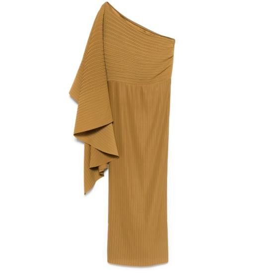 SOLACE LONDON Women Dresses OS30033 GOLD